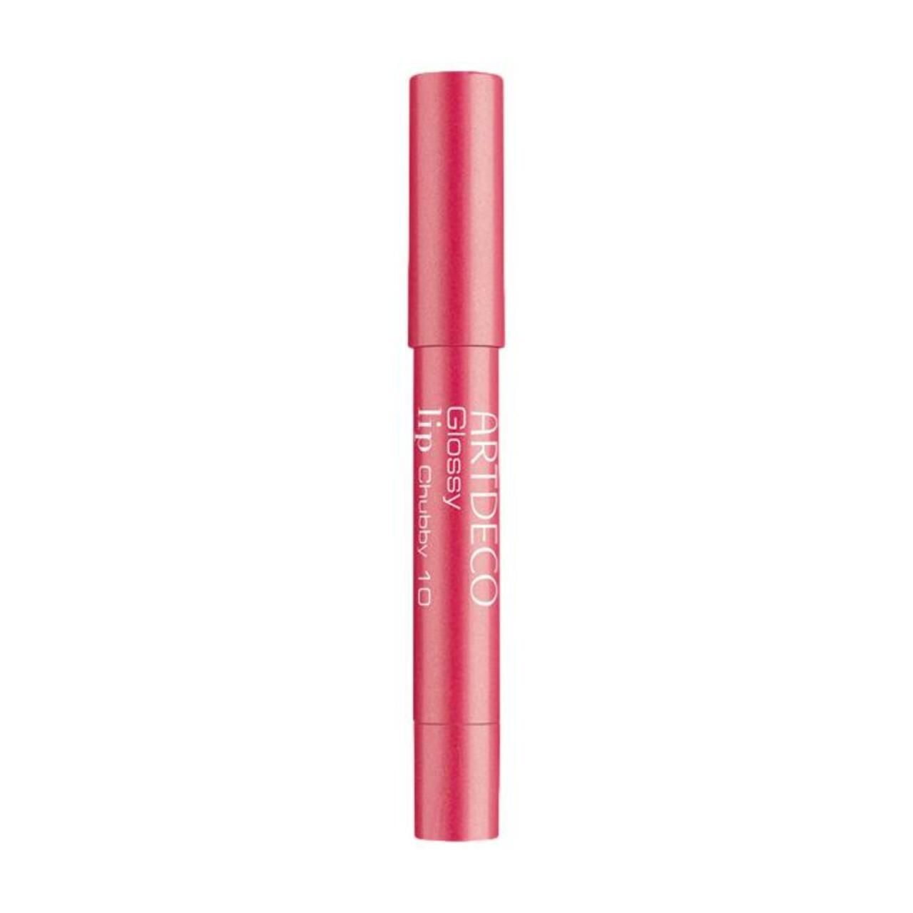 Artdeco Glossy Lip Chubby 10. Roze lippenstift in stiftvorm, dop erop.