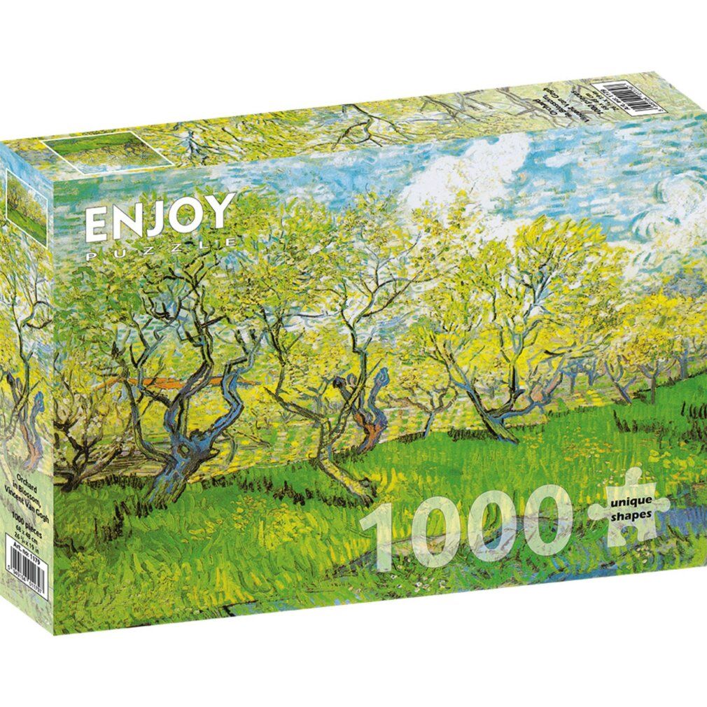 enjoy Puzzel Vincent Van Gogh: De bloeiende boomgaard 1000 stuks