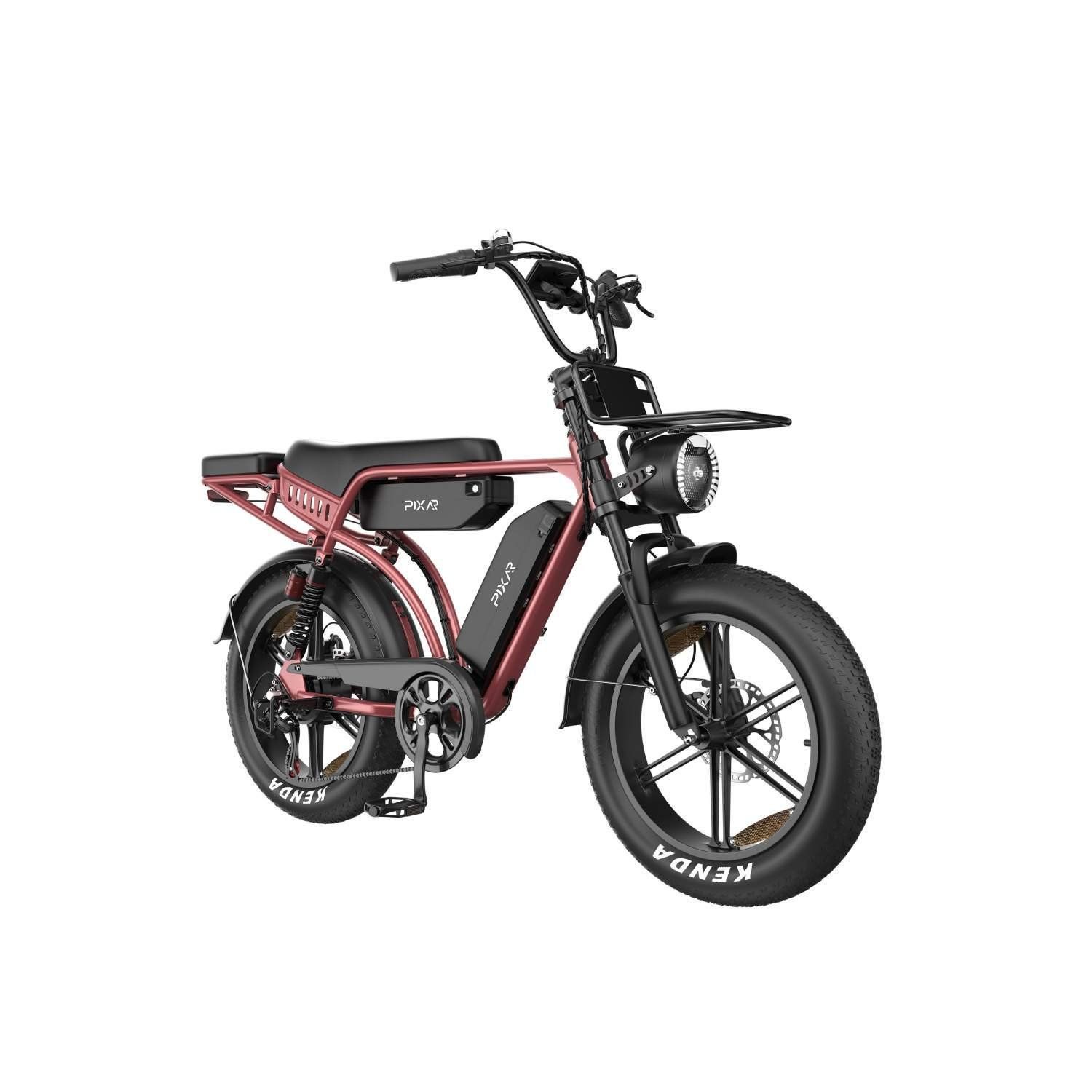 PIXAR M9 Vélo électrique tout suspendu avec double batterie 48 V 35 Ah