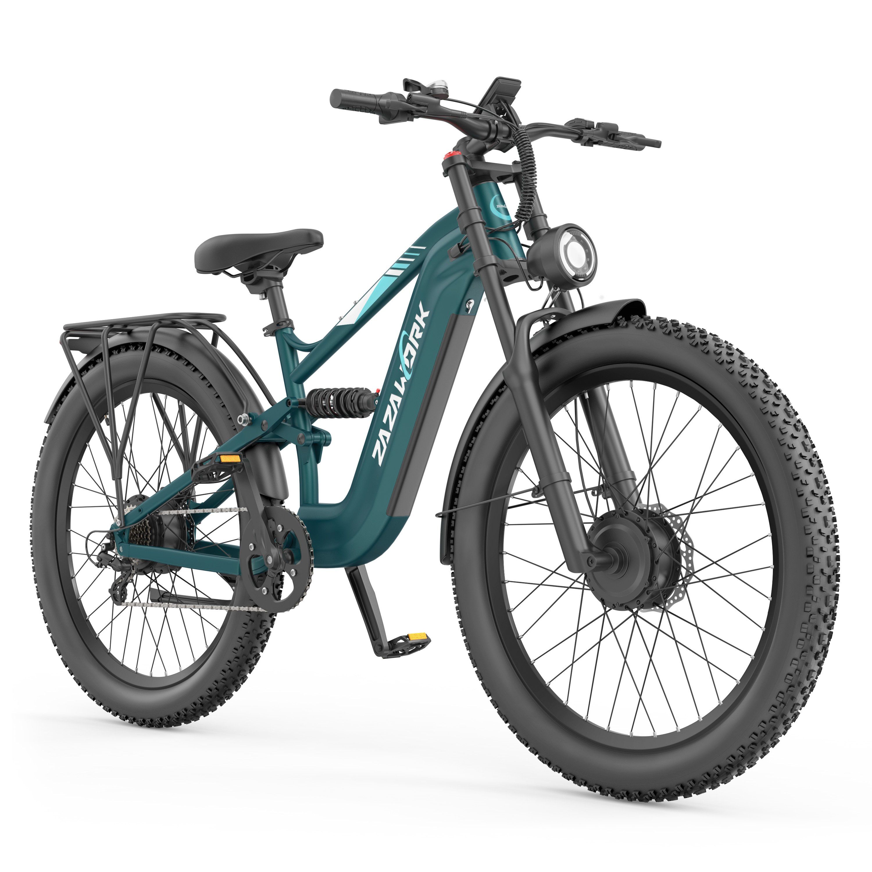 ZAZAWORK CF500 PRO Vélo électrique tout-terrain, batterie 48 V 20 Ah
