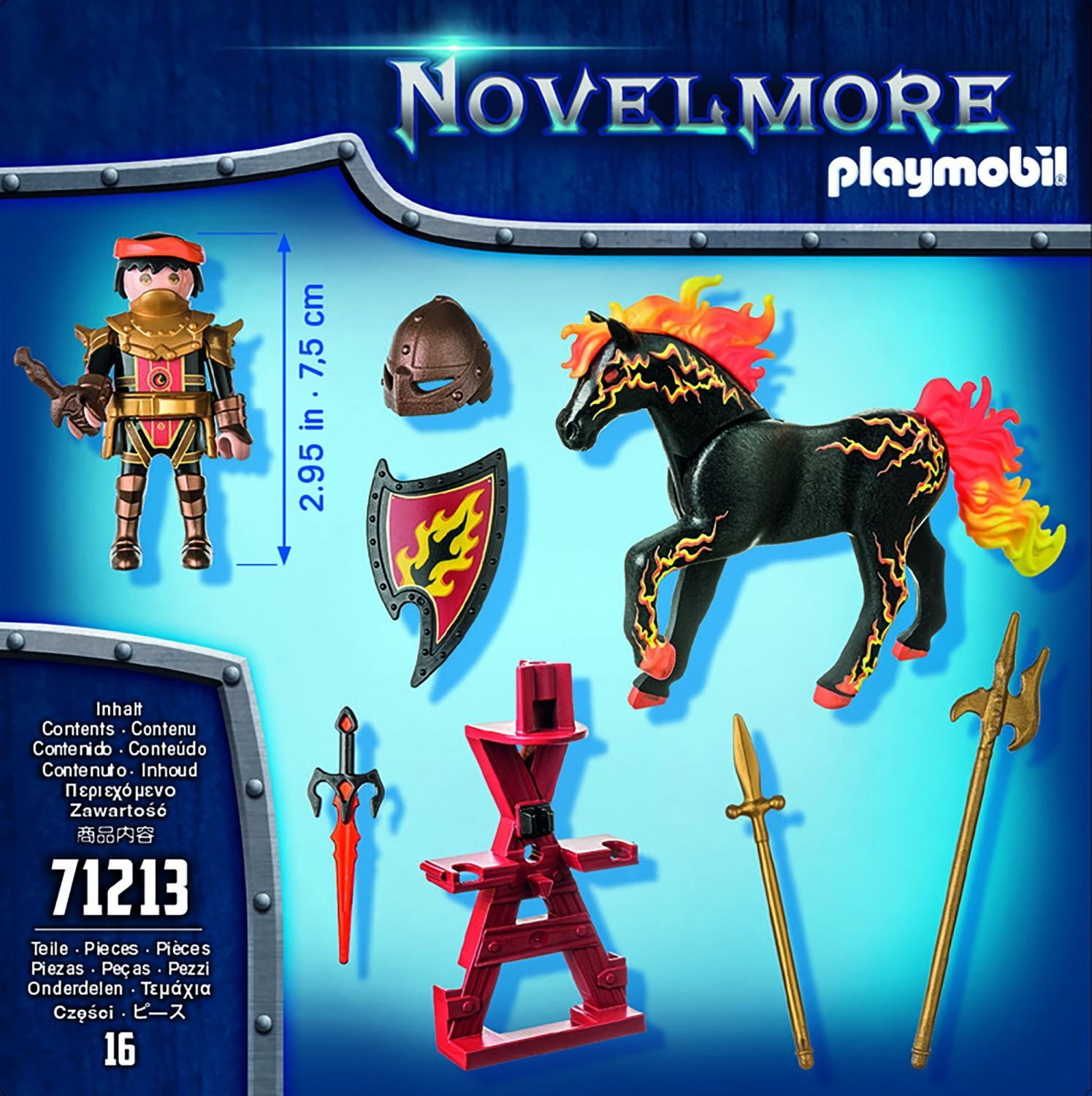 Playmobil Burnham Raiders - Vuurridder - 71213