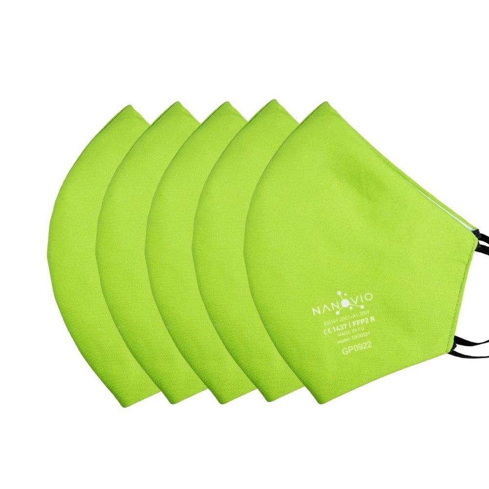 Nanovio FFP2 Maske réutilisable - Citron Vert