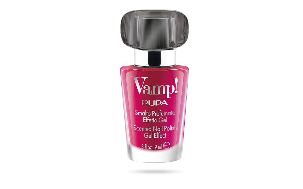 Pupa Vamp! Scented Nail Polish Tint 302 Irreverent Fuchsia