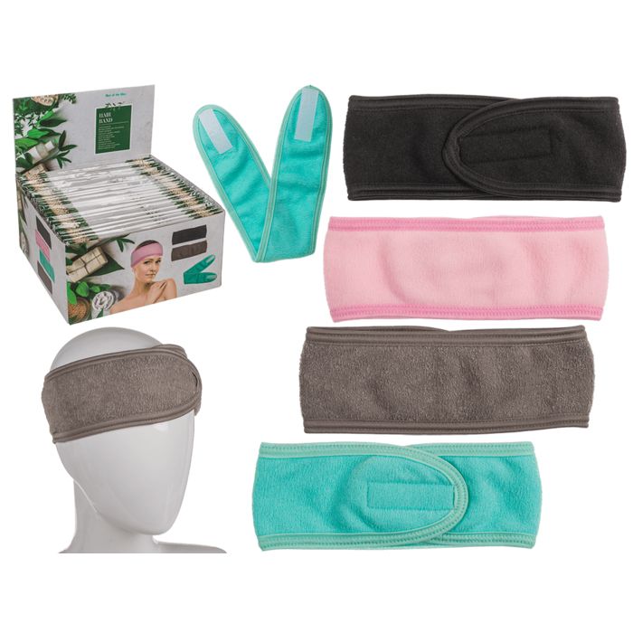 OOTB Set de bandeaux textiles pour cheveux, Spa + Beauté