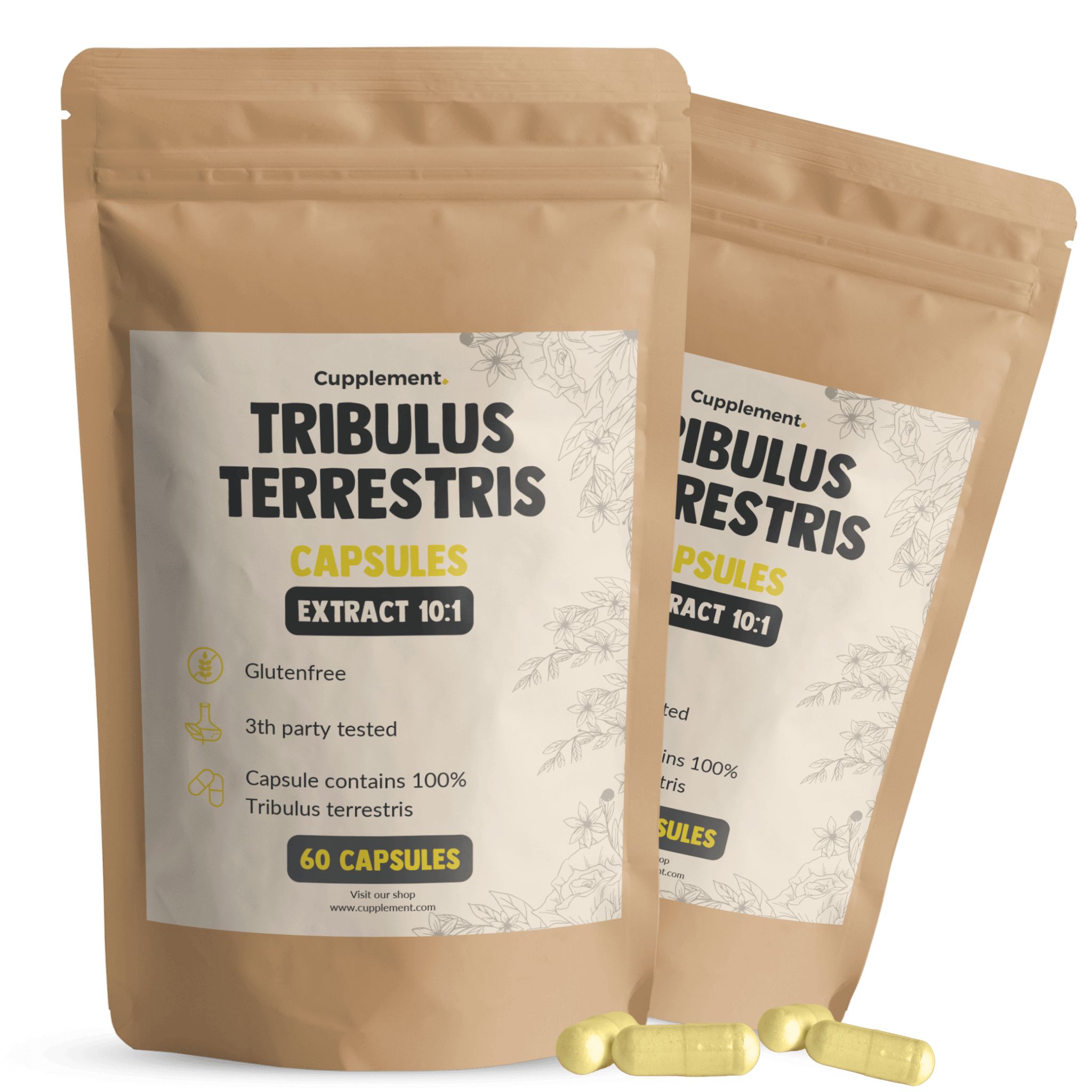 Cupplement - Tribulus Terrestris Extract  500mg