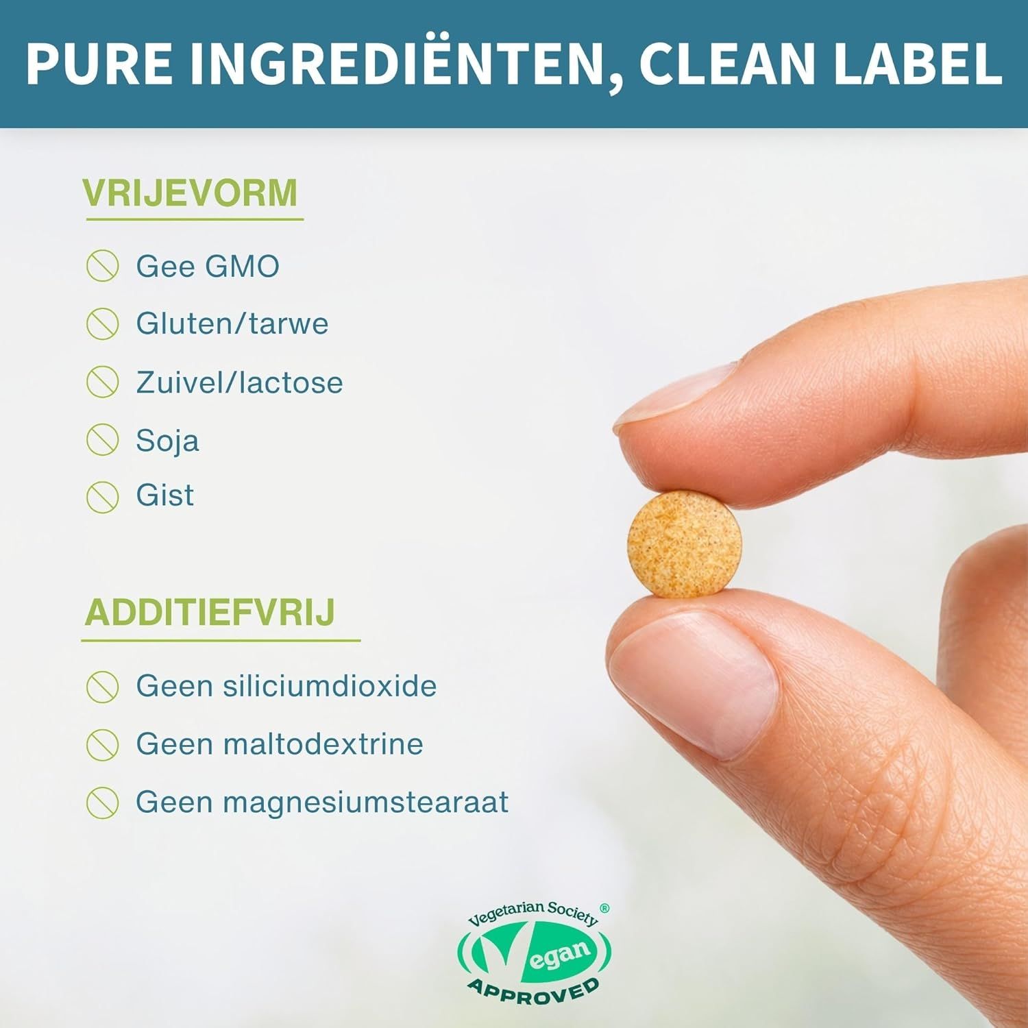 Igennus Super B-Komplex: Vitamine B met verlengde afgifte en hoge absorptie.