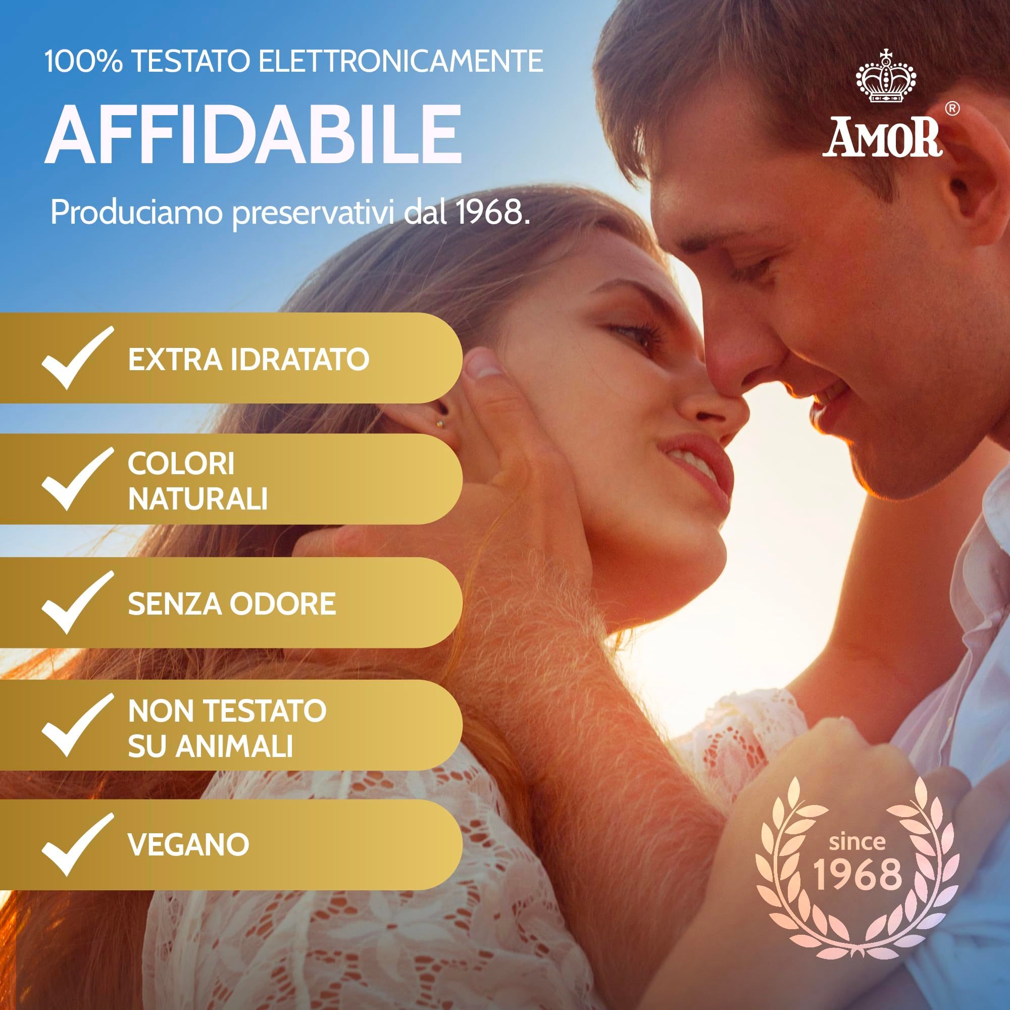AMOR Super Thin Préservatifs 53mm