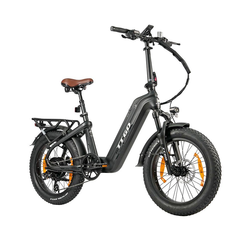 TTGO F8 Elektrische fiets van koolstofvezel met verborgen 48V 18Ah-accu