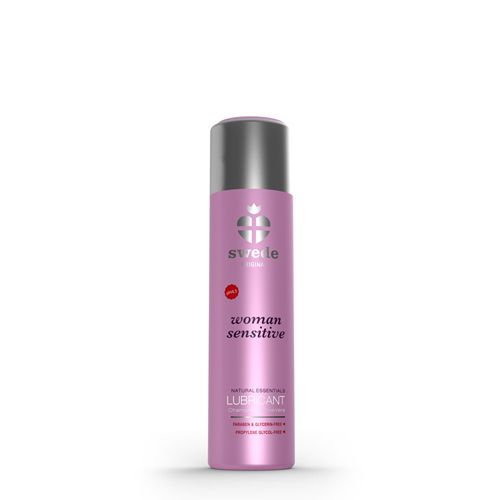 Swede Original Lubricant Woman Sensitive fles met zilveren dop.