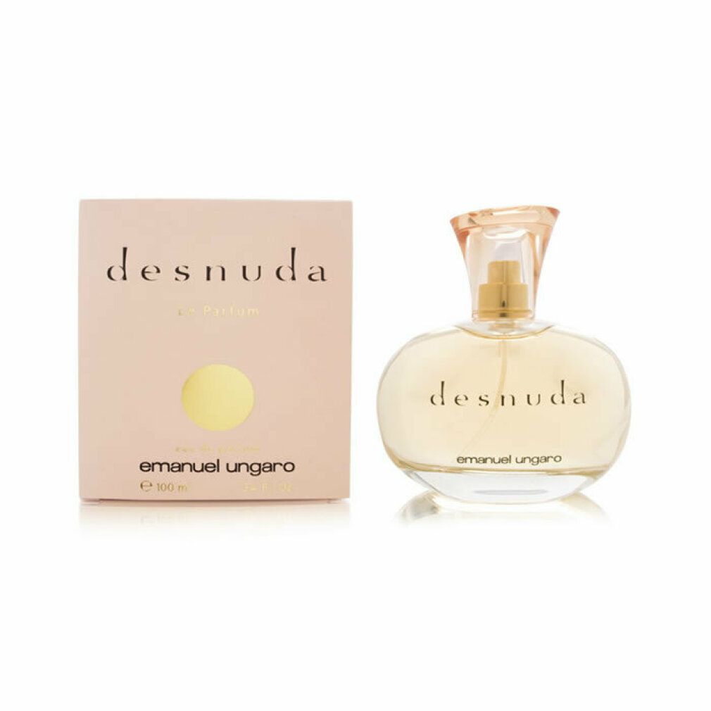 Flesje en verpakking Emanuel Ungaro Desnuda Eau de Parfum 100ml.
