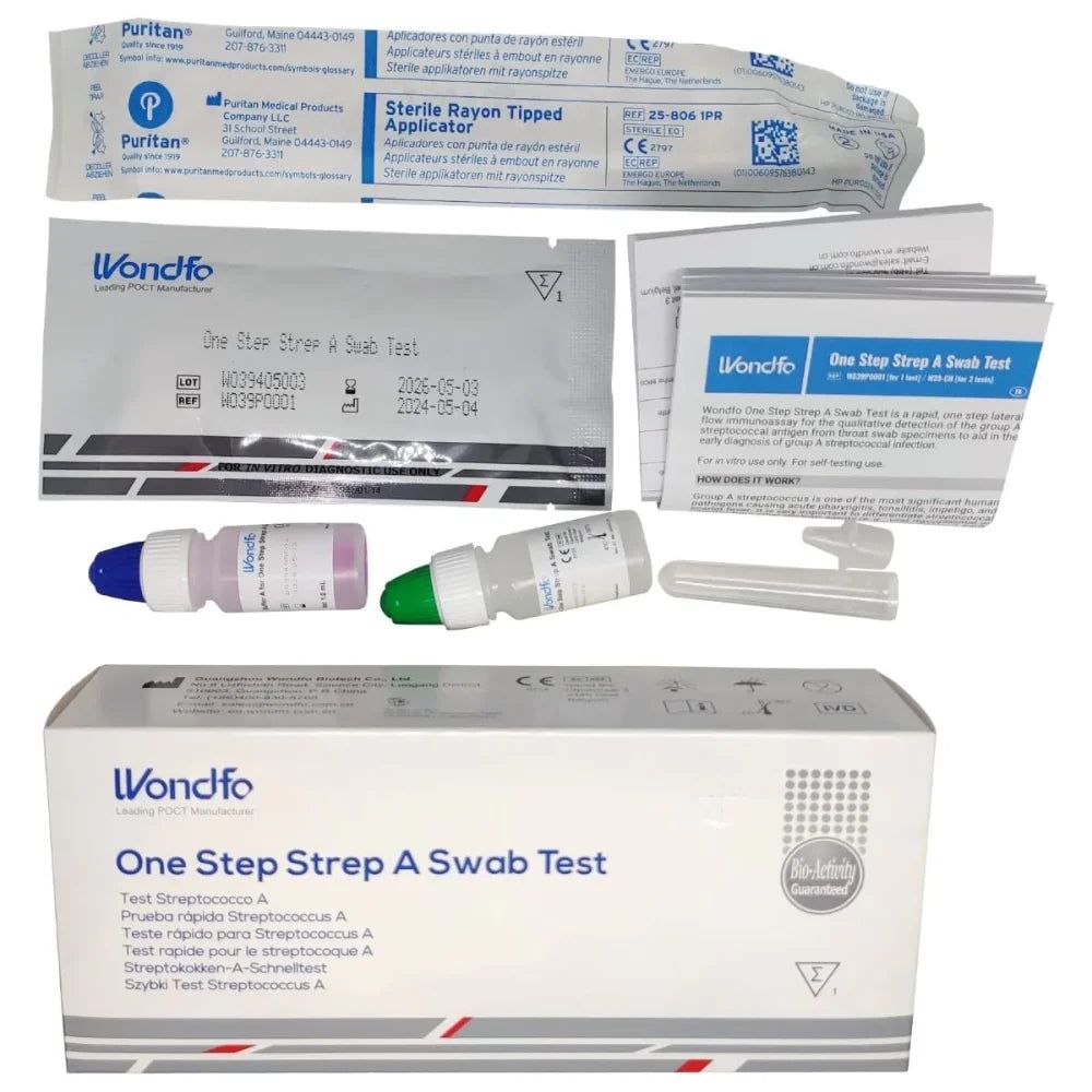 Wondfo One Step Test Rapide Streptocoque A
