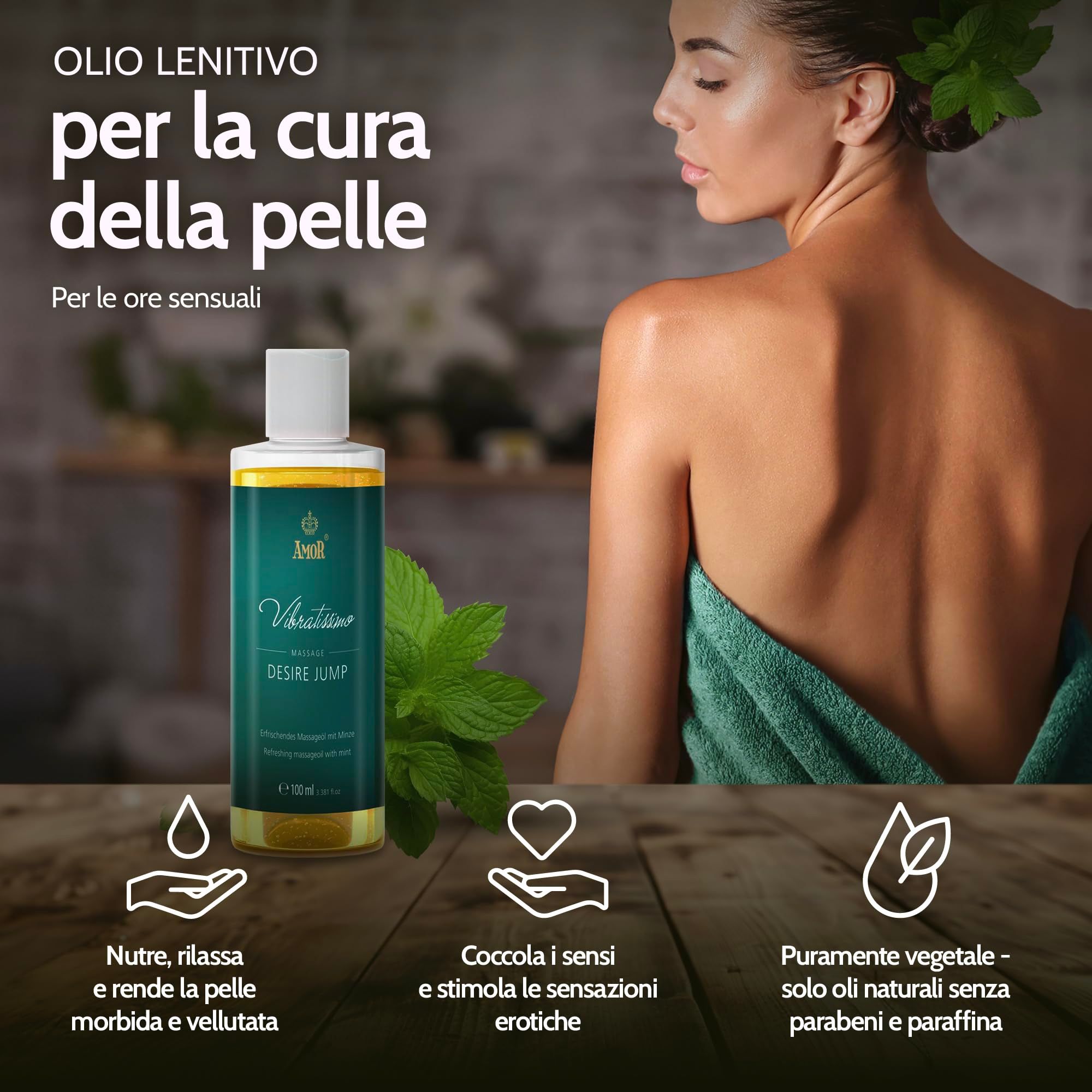 Vibratissimo Massageolie Desire Jump