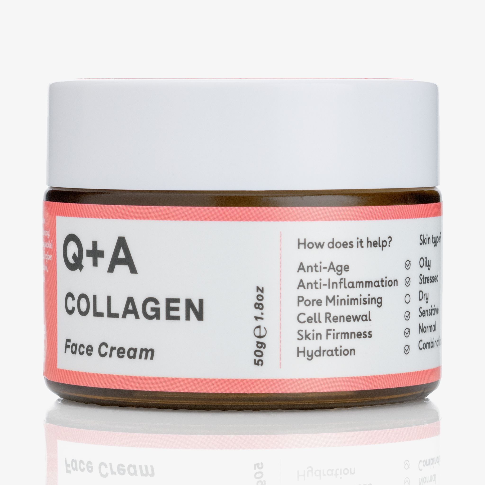 Q+A Skin Collagen Face Cream