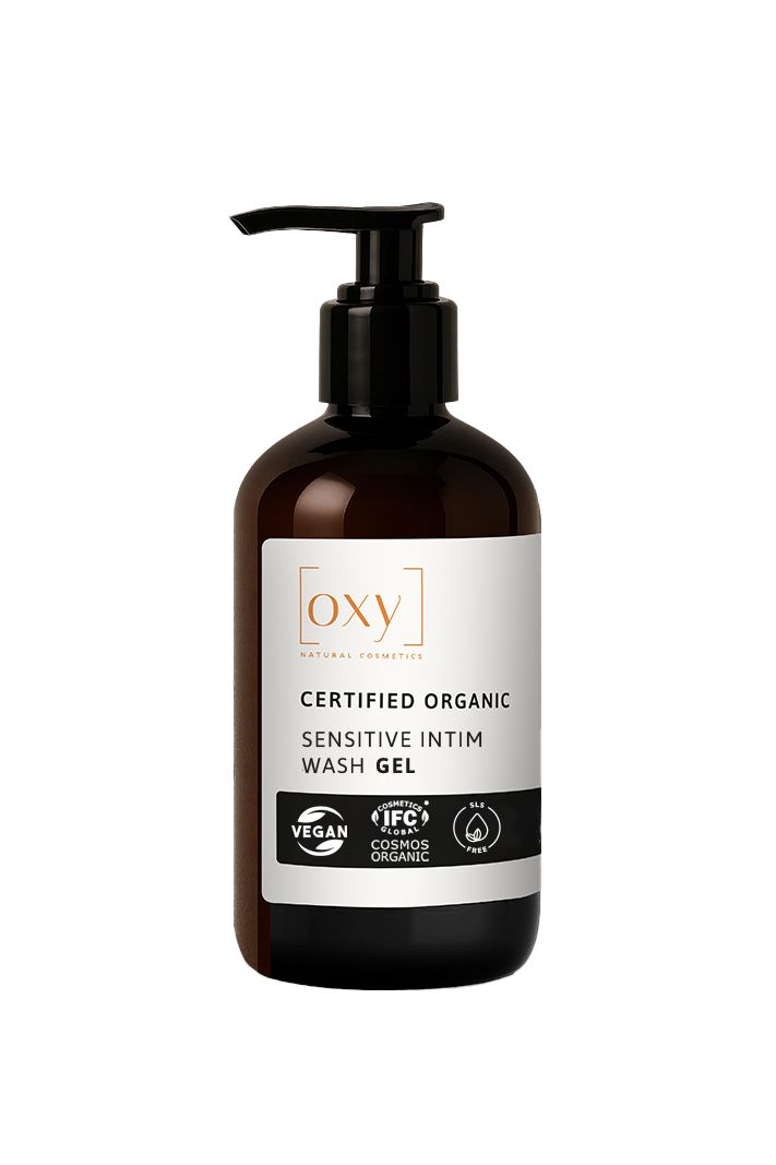 oxy8 Naturcosmetica – SENSITIVE INTIEM WASGEL – Optimale pH-waarde voor frisheid & bescherming
