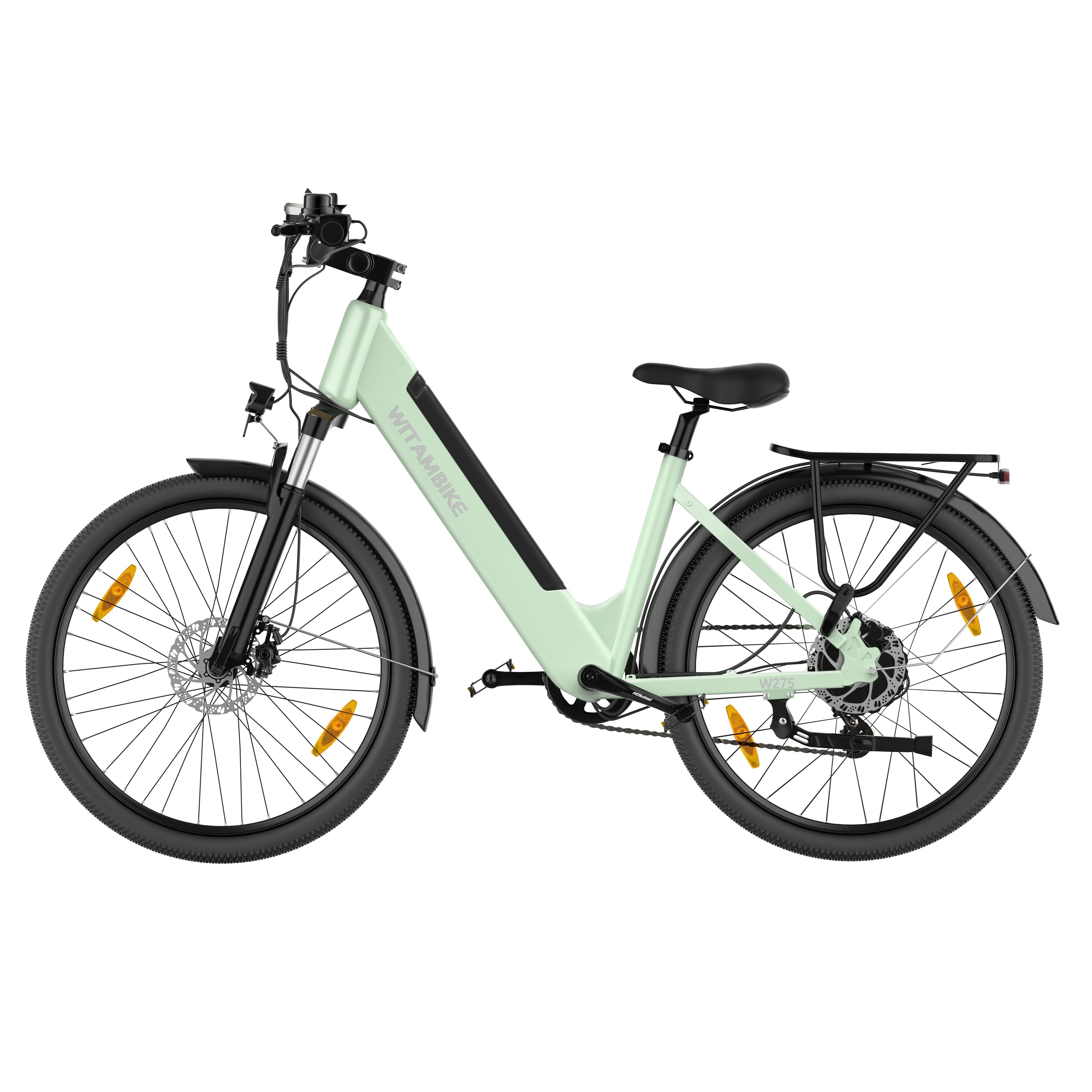 WITAMBIKE W275 Vélo électrique urbain, 36 V 13 Ah, pneus 27,5" x 2,10
