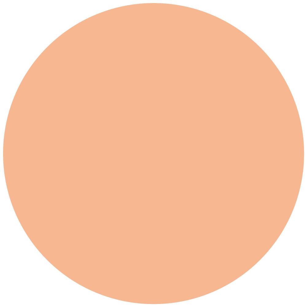Teinte pêche circulaire.