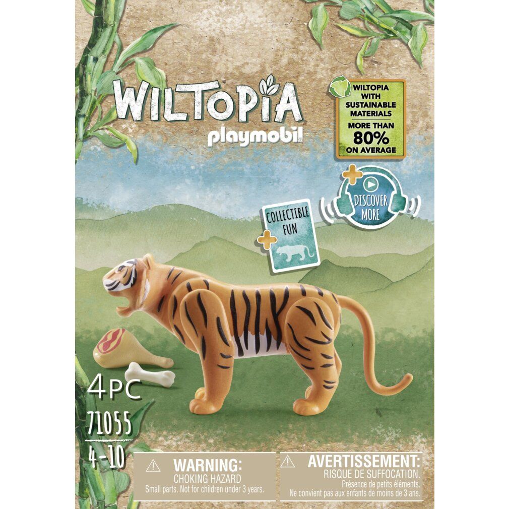 playmobil 71055 Wiltopia Tigre, jouet de construction