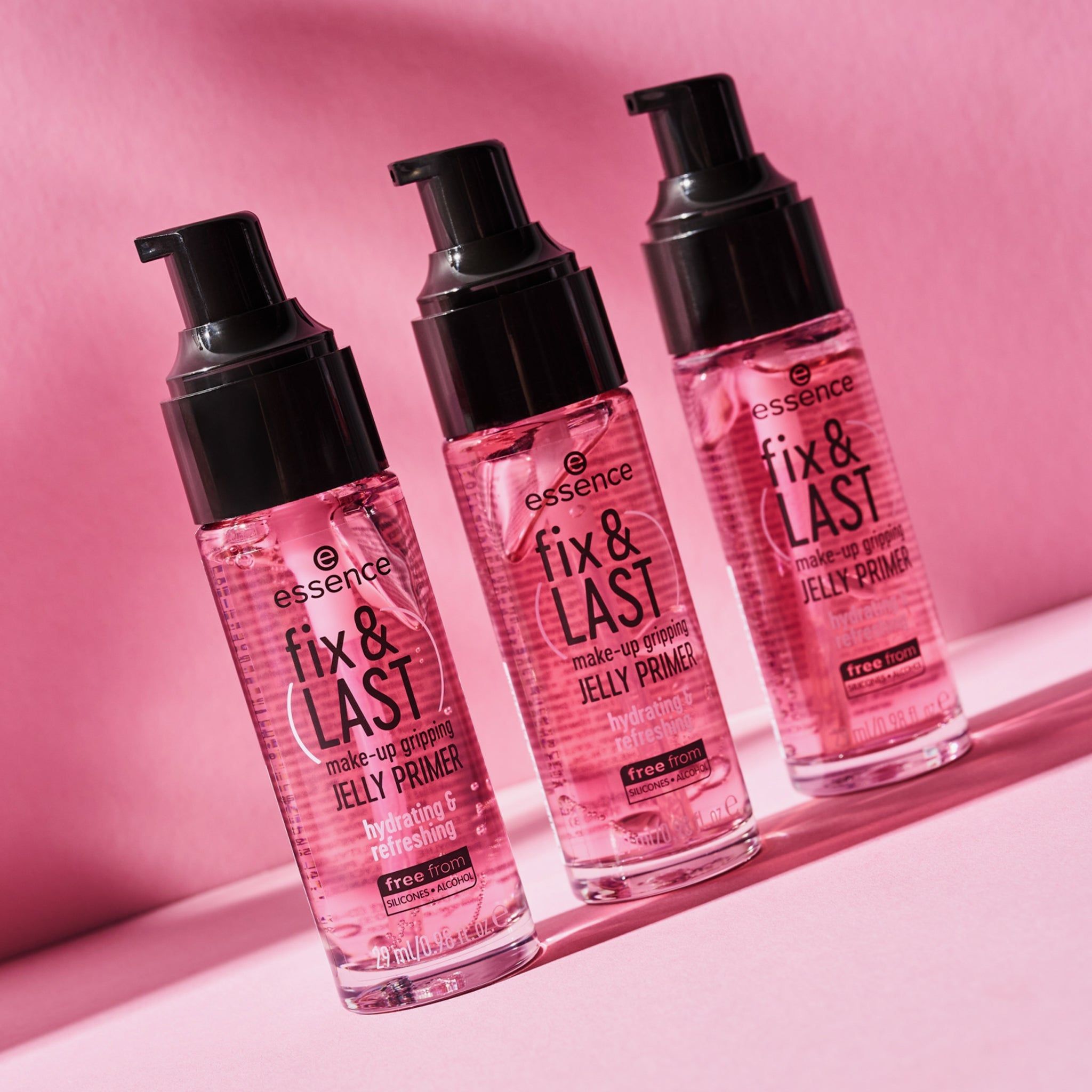 Essence fix & LAST make-up gripping JELLY PRIMER