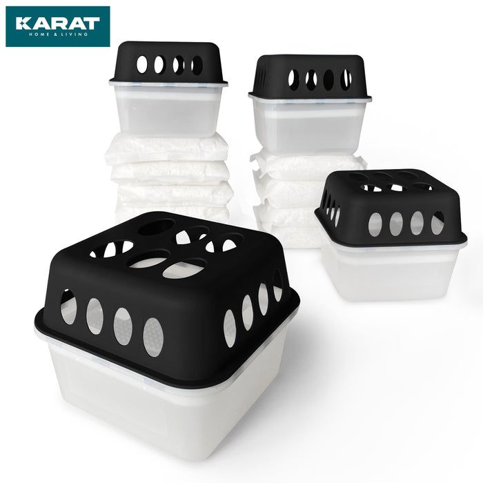 KARAT Déshumidificateur Hava - Déshumidificateur à granulés Noir
