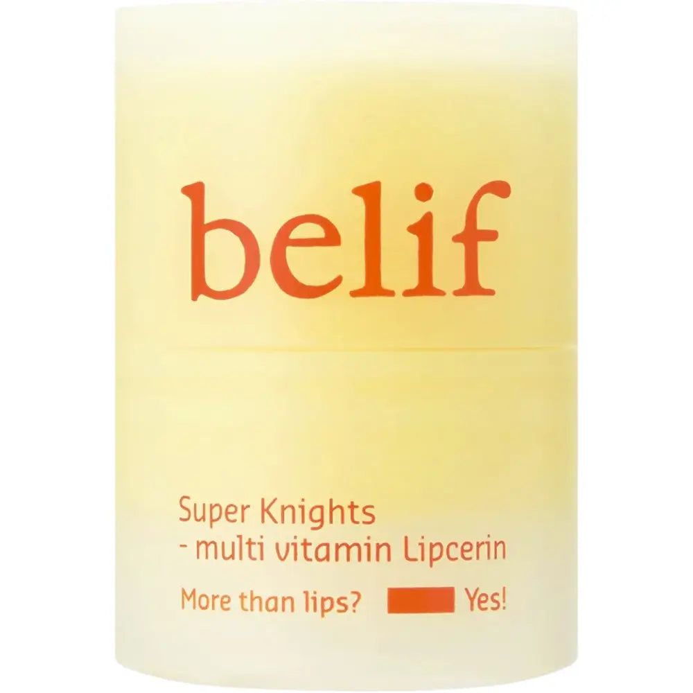 Belif Super Knights Multi Vitamin Lipcerin – baume à lèvres nourrissant à l’exfoliation douce