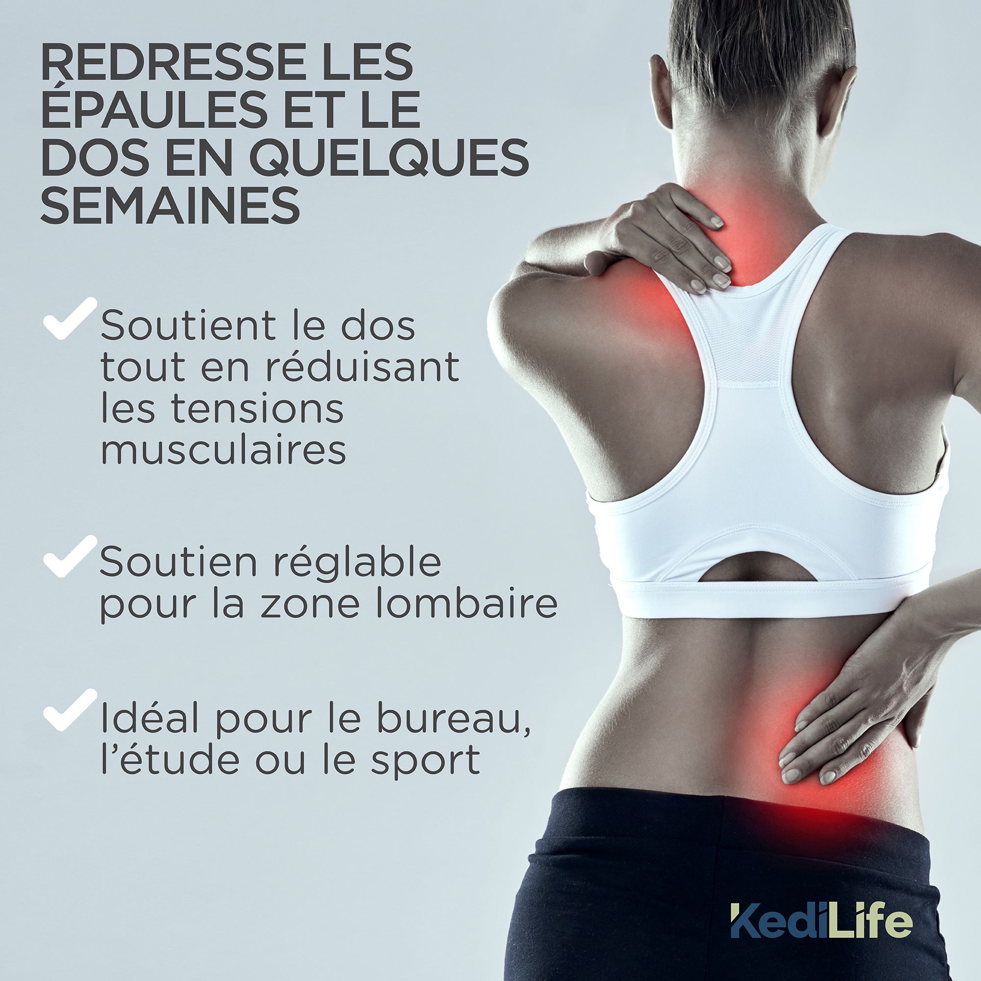 KediLife Correcteur de Posture