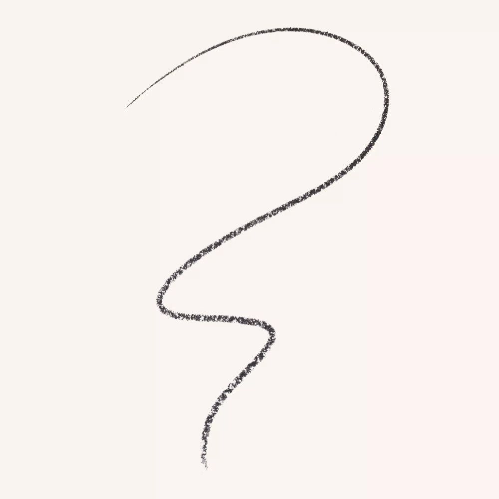 Trait gris ondulé sur fond clair. Test du produit.