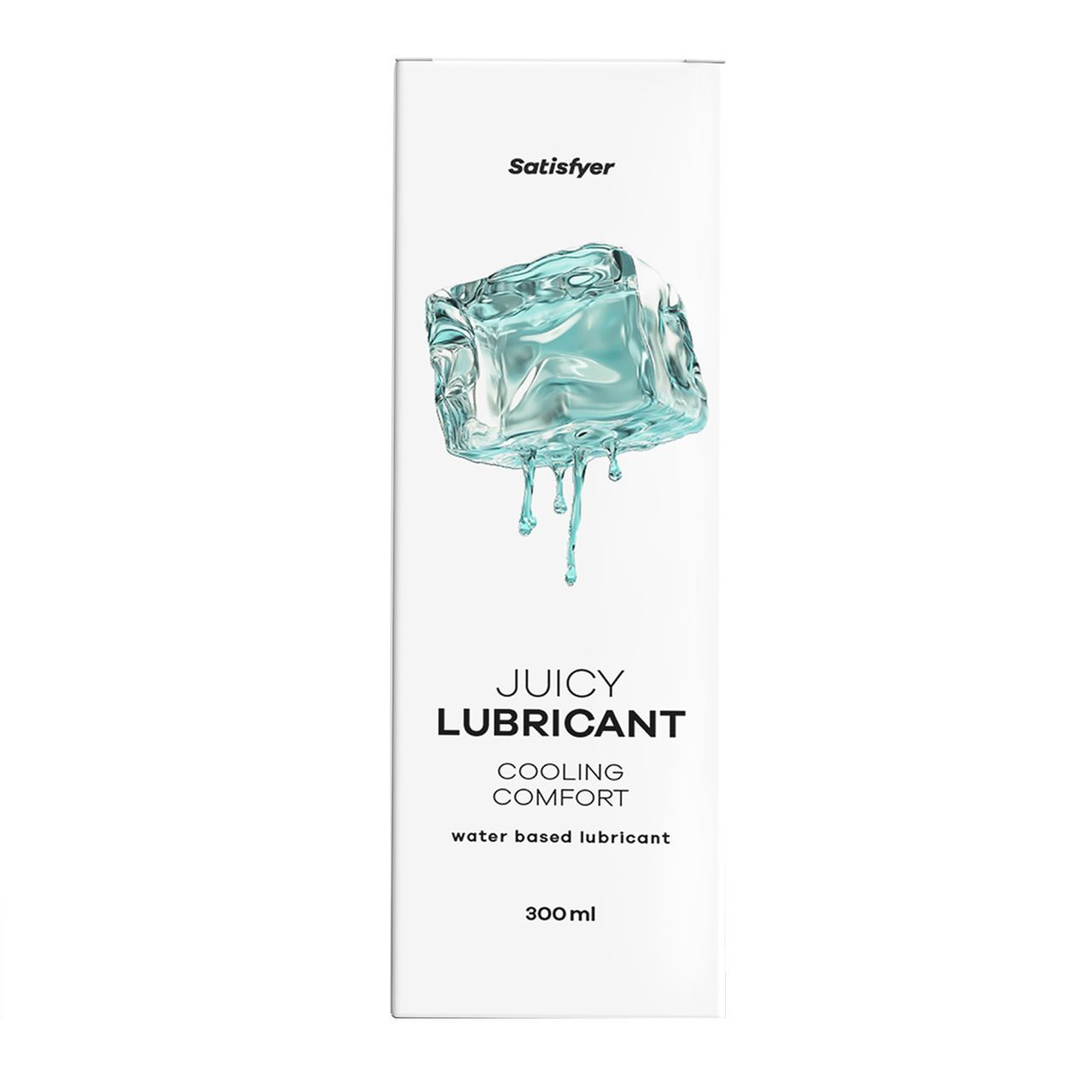 Satisfyer Juicy Lubricant, Lubrifiant rafraîchissant à base d'eau, 300ml.
