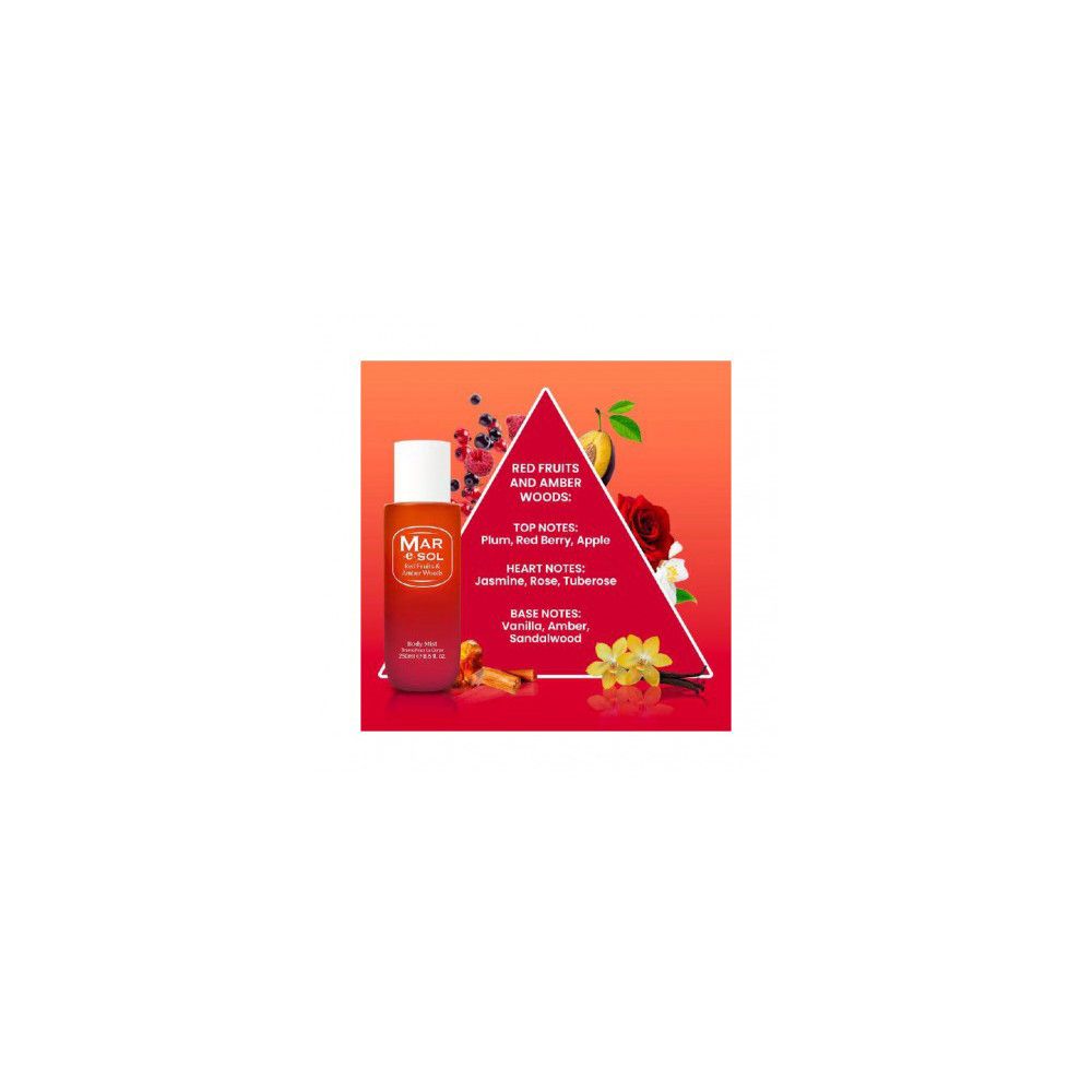 Mar E Sol - Brume Parfumée Red Fruits & Amber Woods