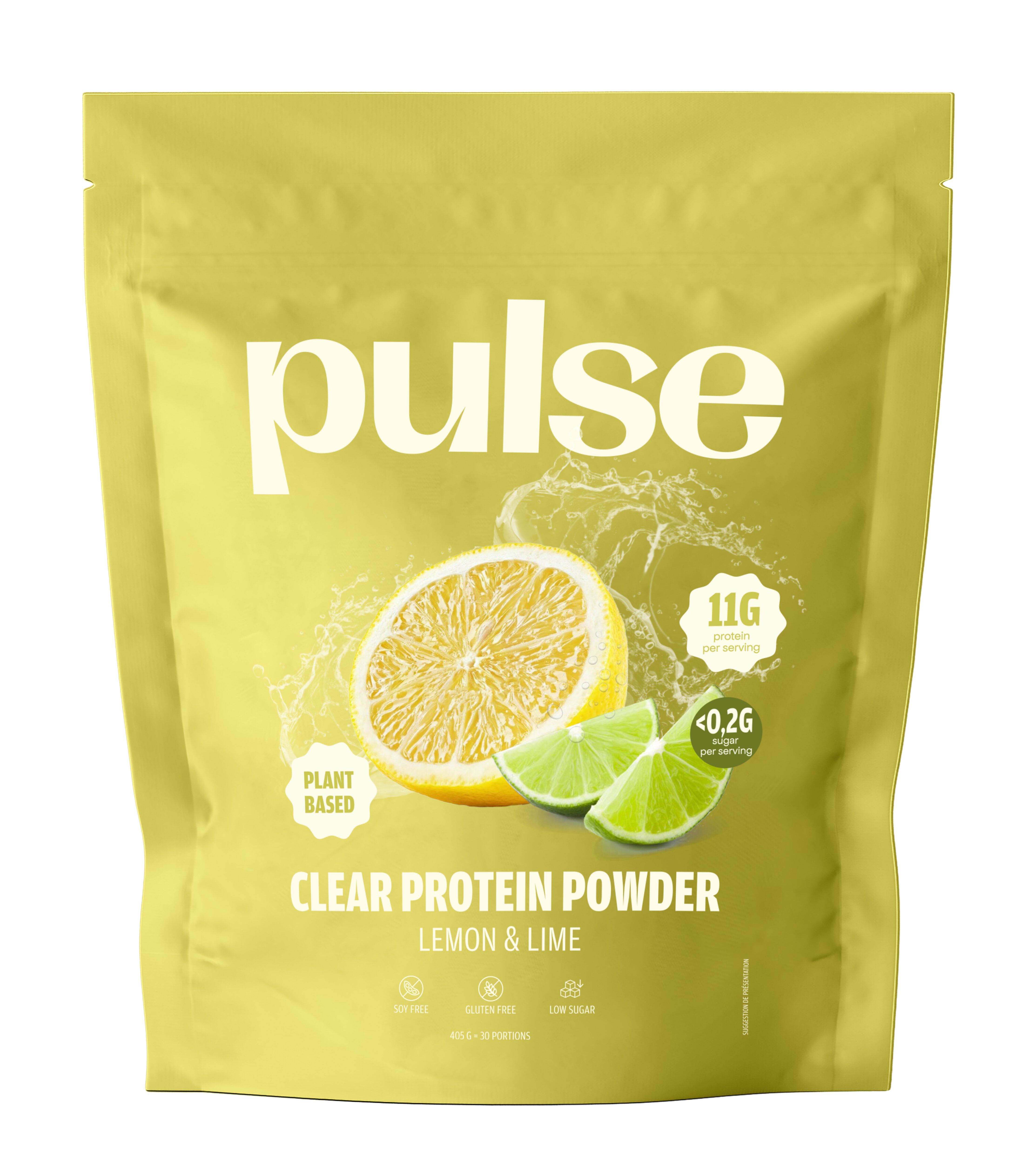 PULSE PROTEIN Clear Vegan Protein - Citron