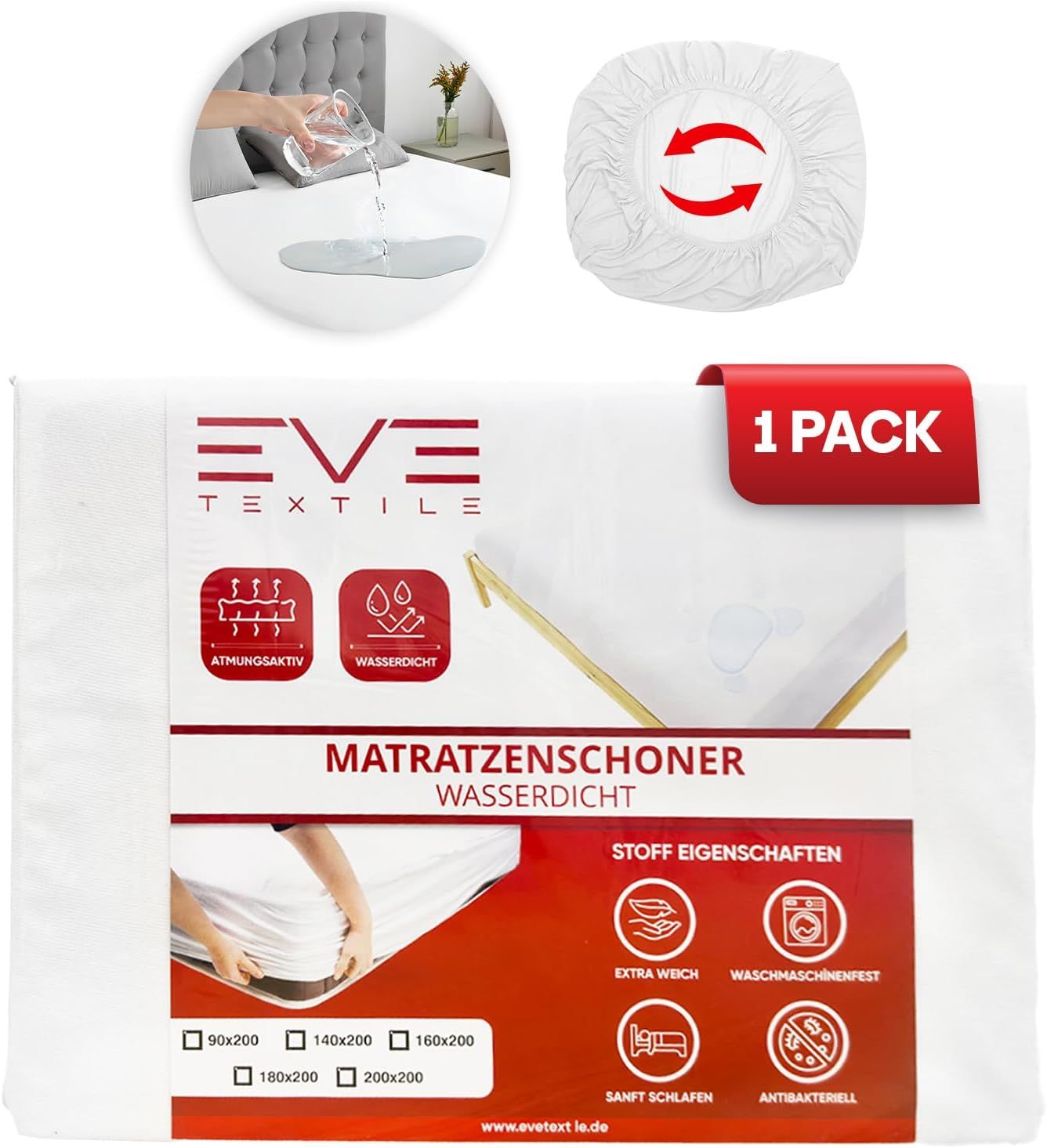 EVE Textile Waterdichte matrasbeschermer