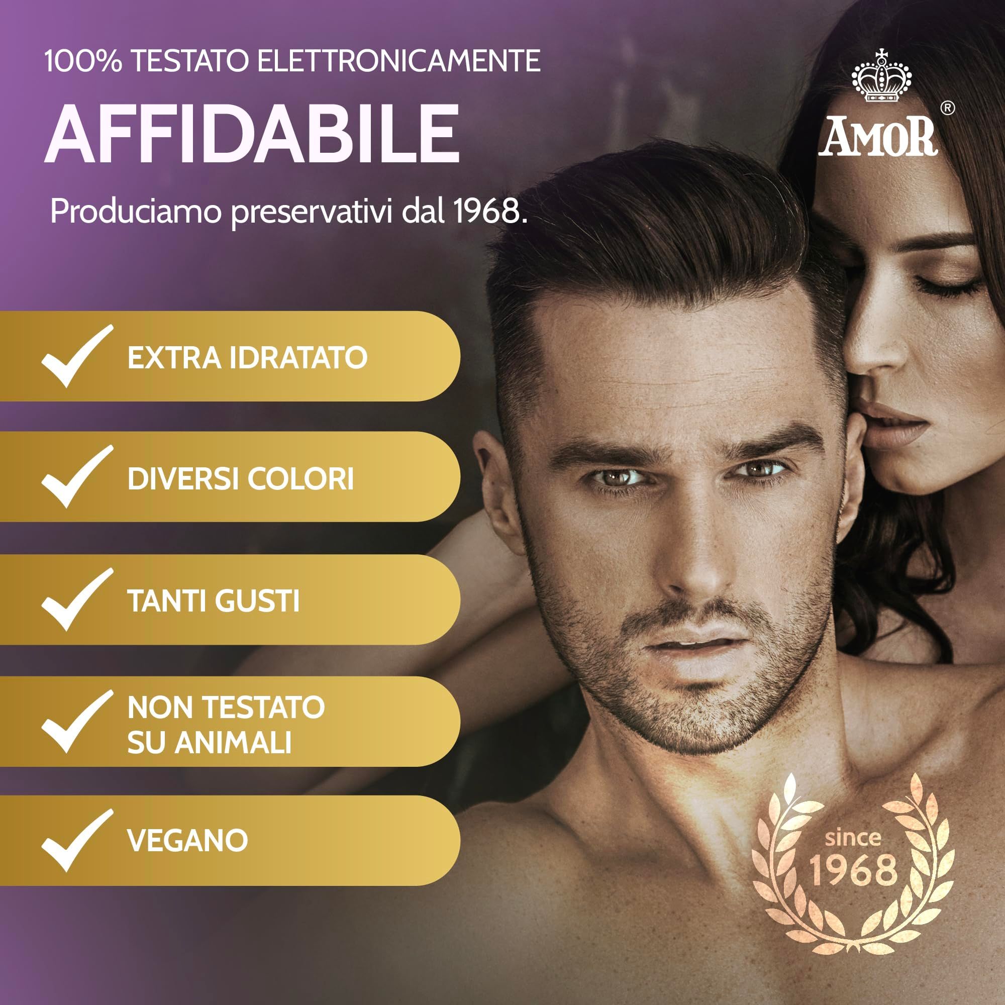 AMOR Mix Special Préservatifs + PlayGel Natural Set