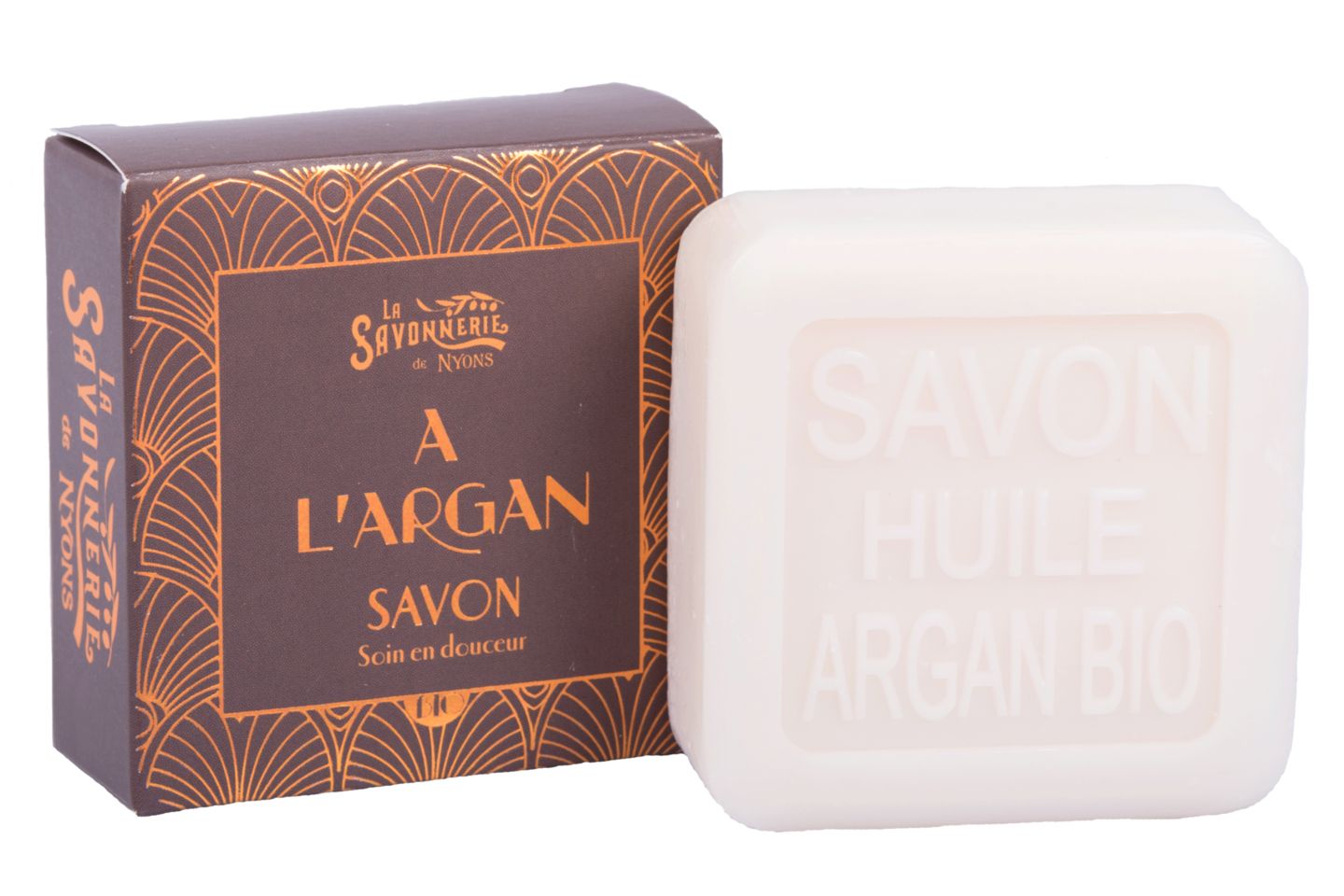 La Savonnerie de Nyons - Wellnesszeep in doosje - Biologische arganoliezeep