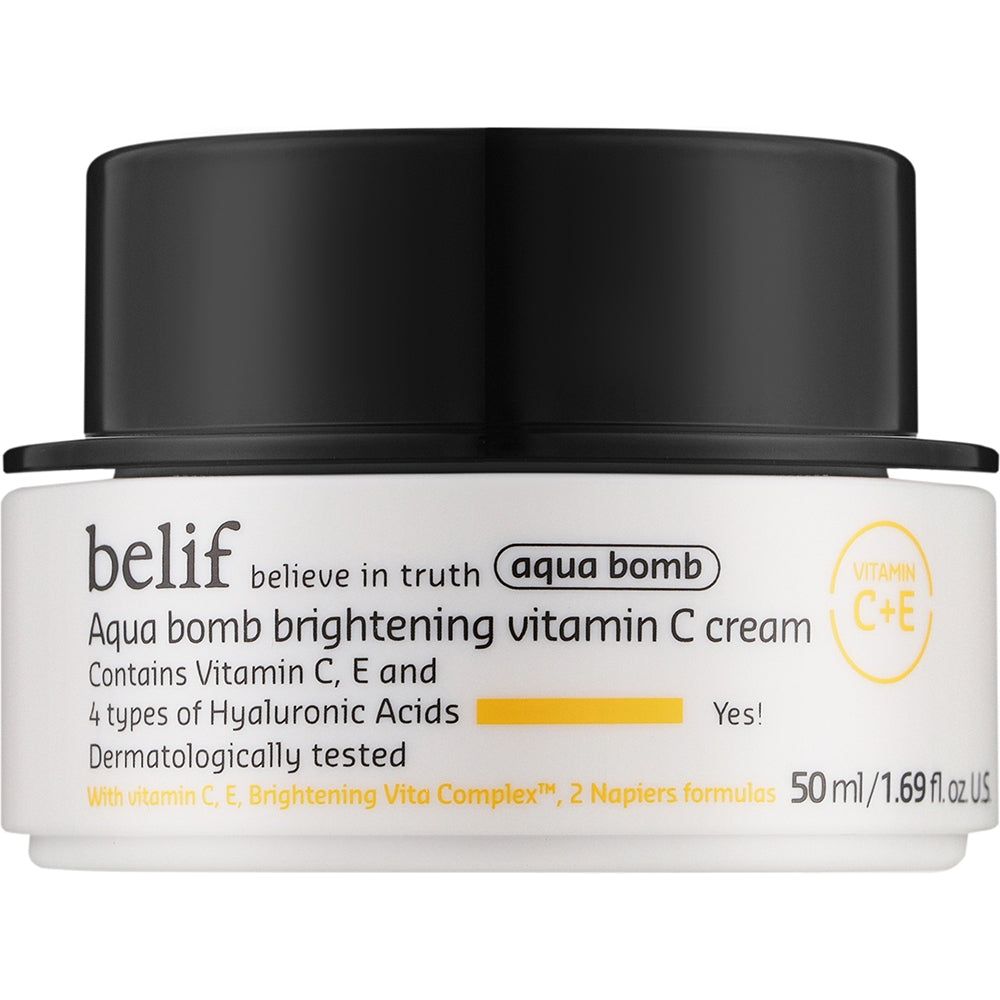 Crème de jour Aqua Bomb Brightening Vitamin C de BELIF – à la vitamine C et à l’acide hyaluronique