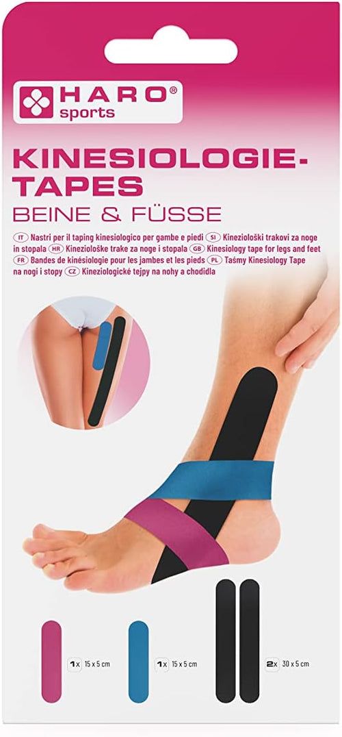 Haro Kinesiologietapes voor benen en voeten