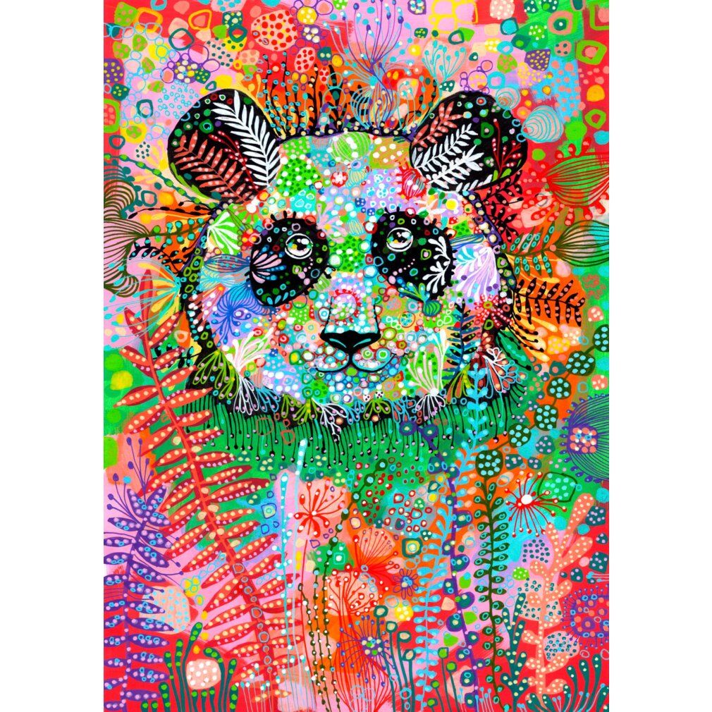 enjoy Puzzle Mysteriöser Panda 1500 pièces