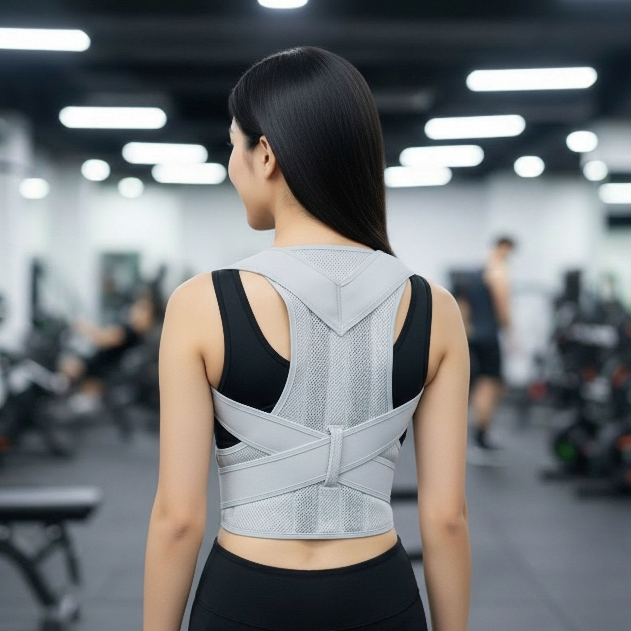 BODYLIFE Correcteur de Posture Dos & Épaules – Maintien Dorsal Réglable et Respirant - Taille L-XL