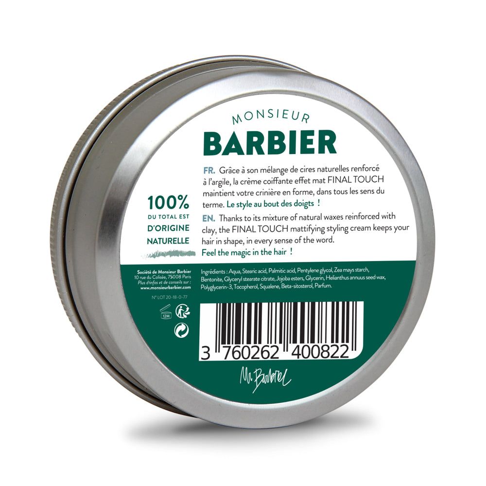 Monsieur BARBIER - Crème coiffante pour barbe et cheveux