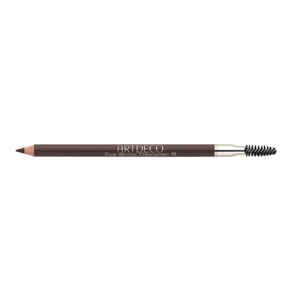 Crayon à sourcils avec brosse intégrée. Inscription : Artdeco Eye Brow Designer B.