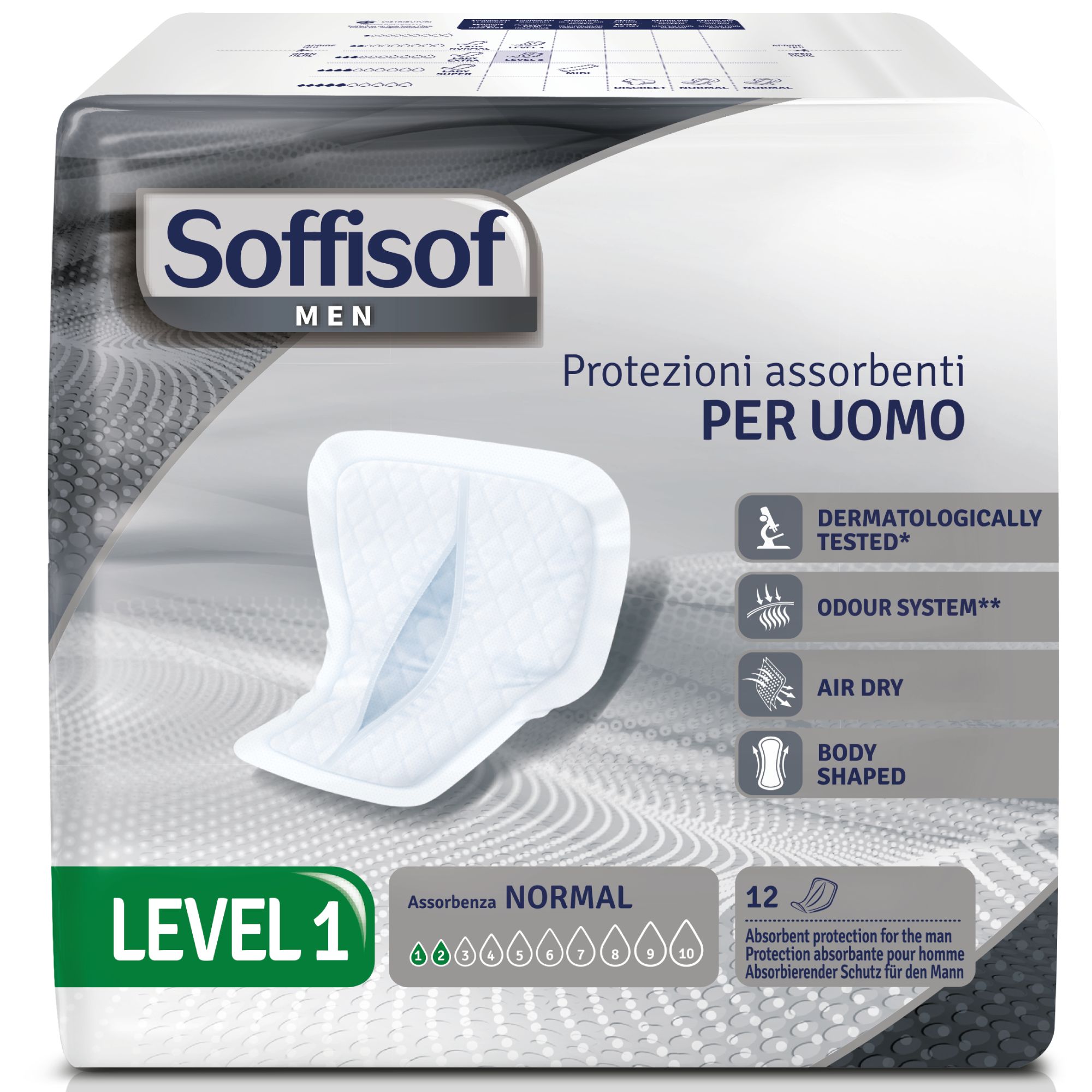 Soffisof Men Level 1 incontinentieverbanden voor mannen