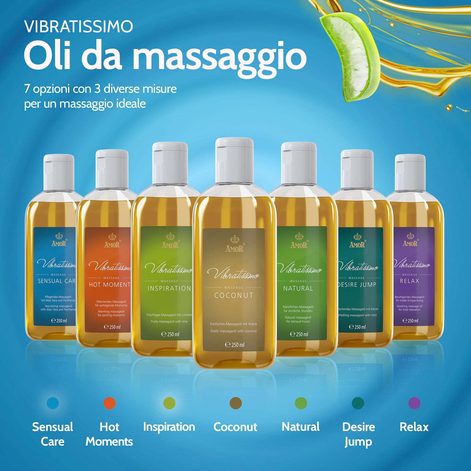 Vibratissimo Massageolie Sensual Care