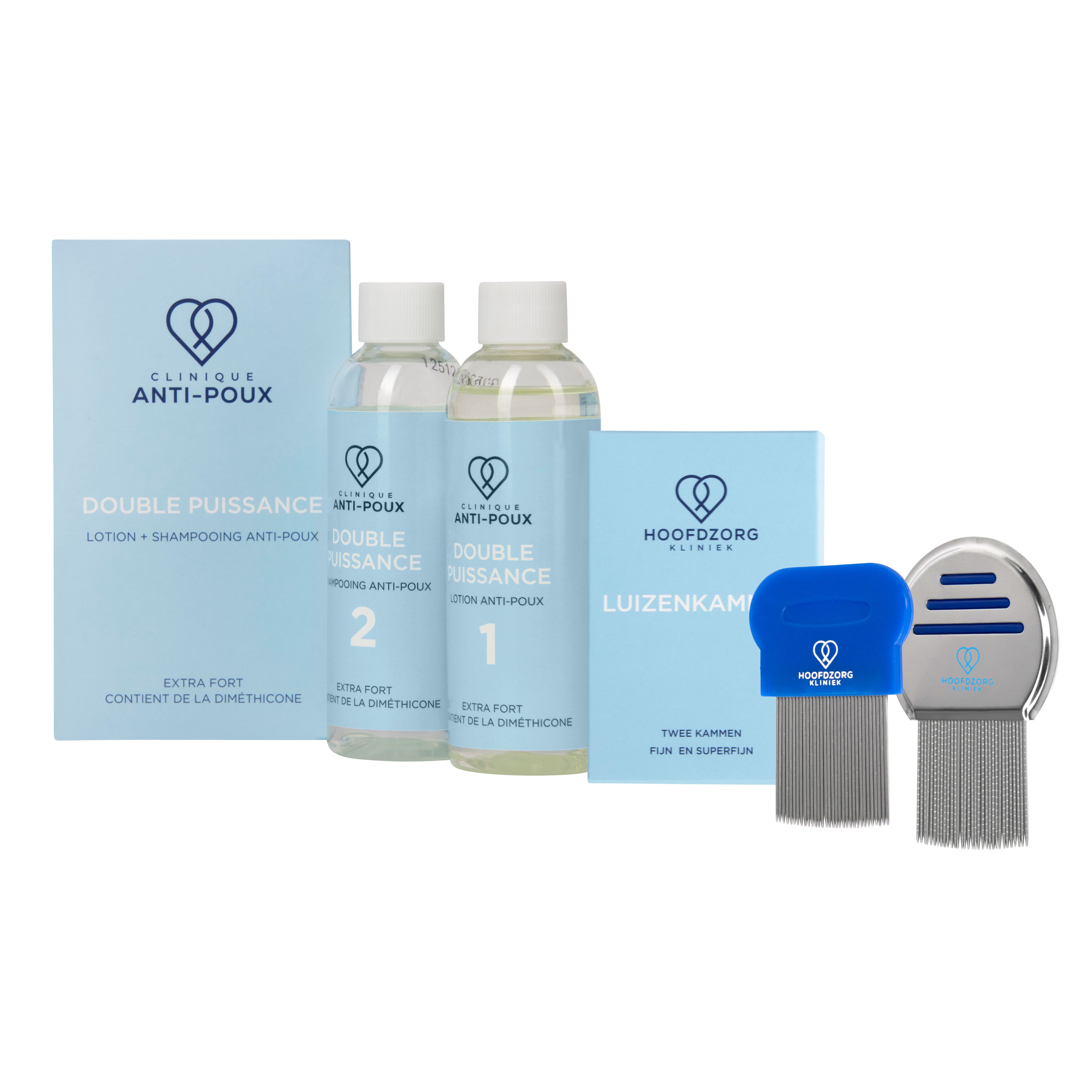 La Clinique Anti-Poux Shampoing anti-poux Premium + Lotion Deux Peignes