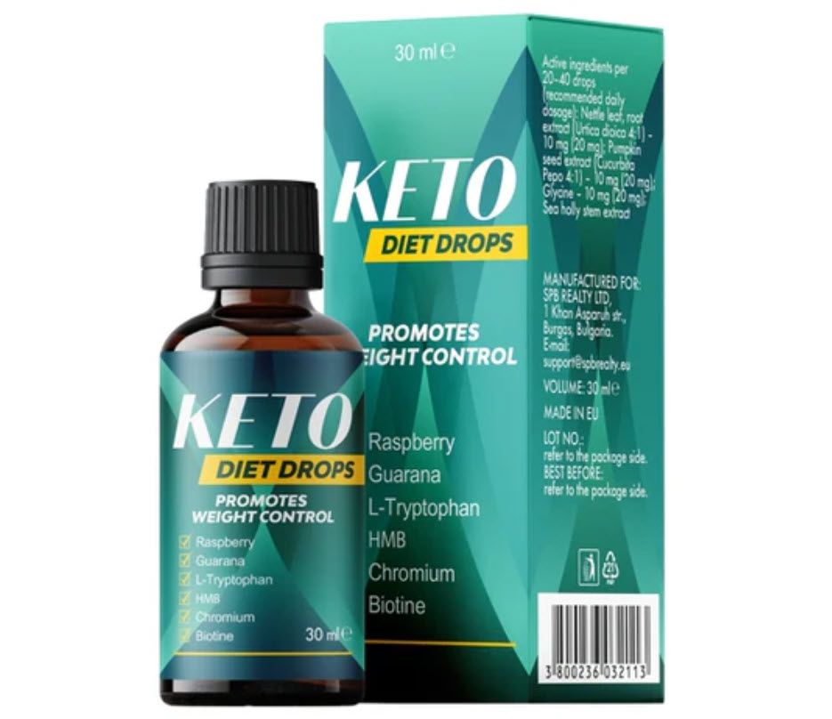 Keto Diet Drops -Gouttes de régime Keto avec des ingrédients naturels