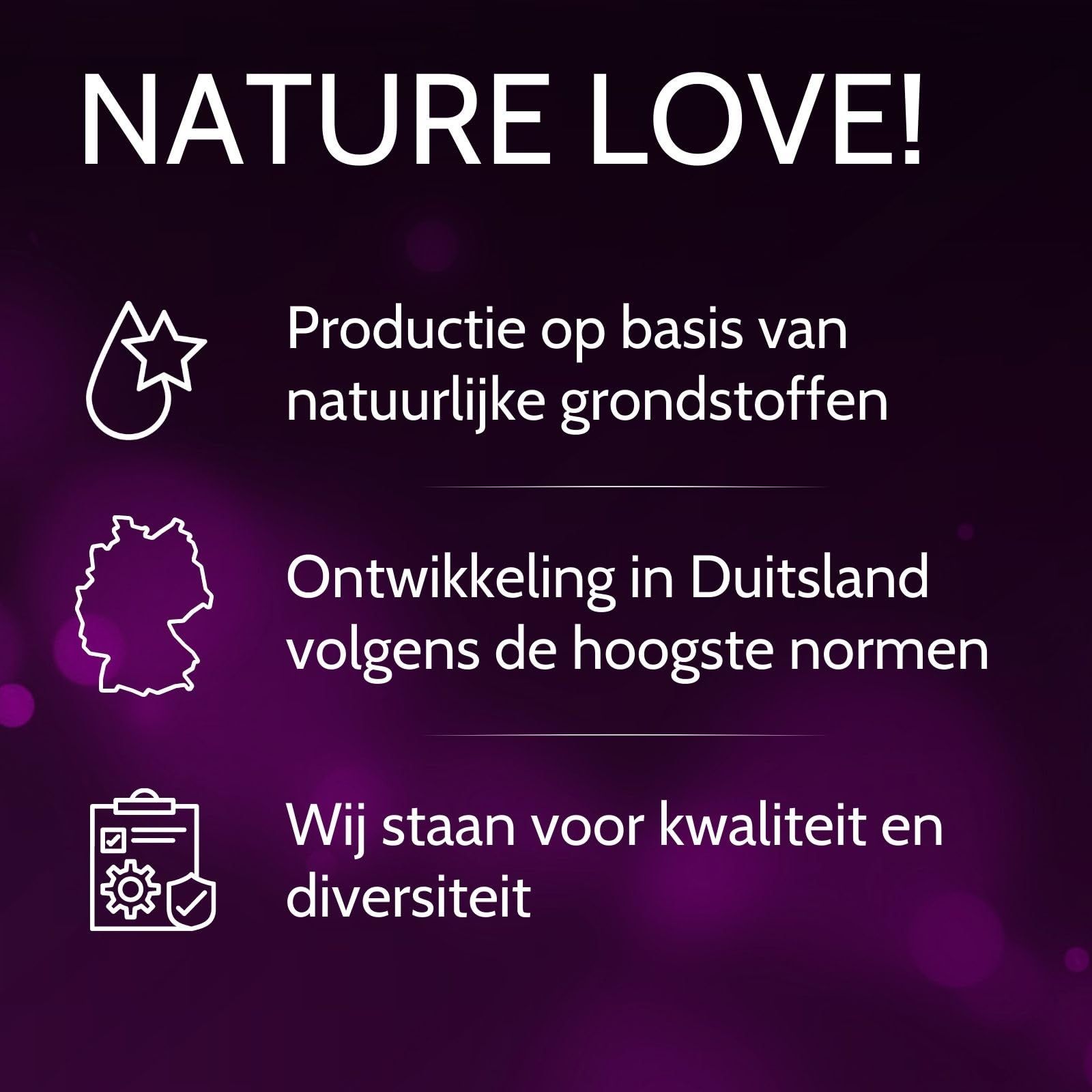 Vibratissimo: Ontwikkeling in Duitsland, productie uit natuurlijke grondstoffen, kwaliteit.