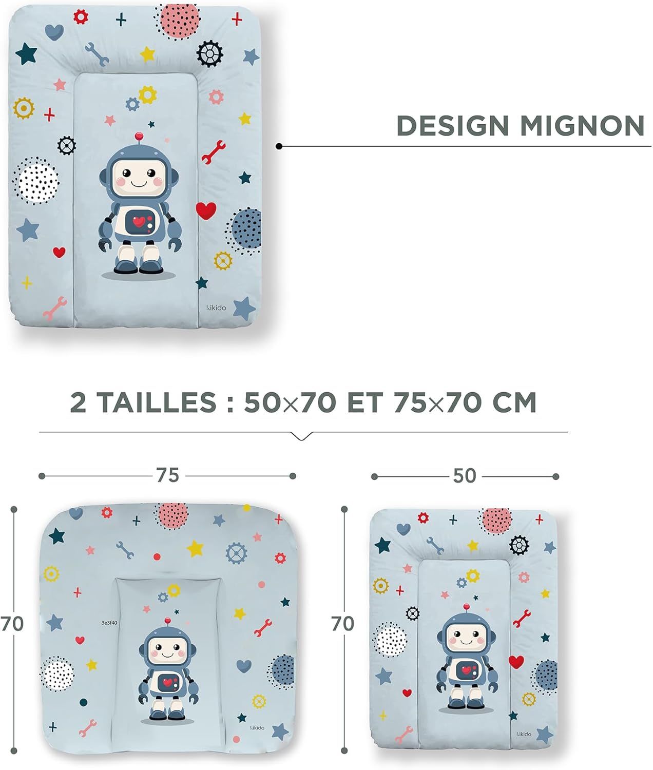 Kikido Matelas à Langer,  Robot