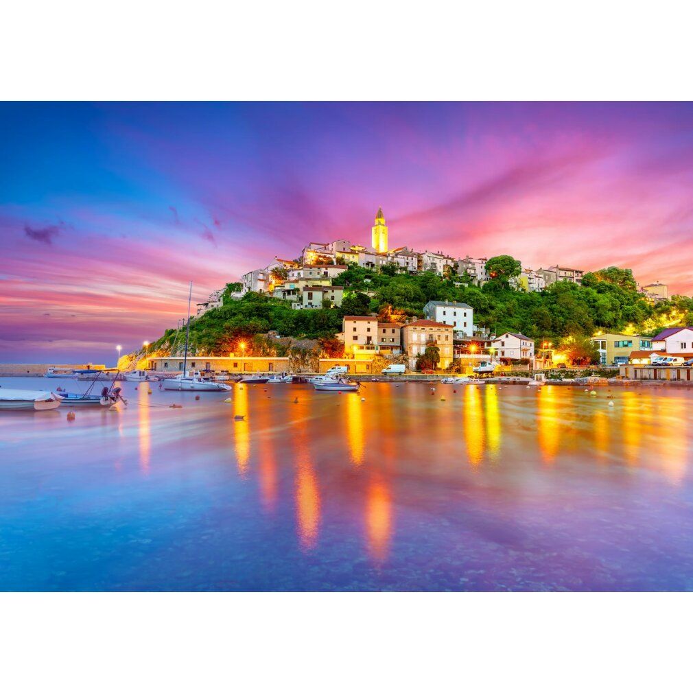 enjoy Puzzle village Vrbnik, Croatie 1000 pièces