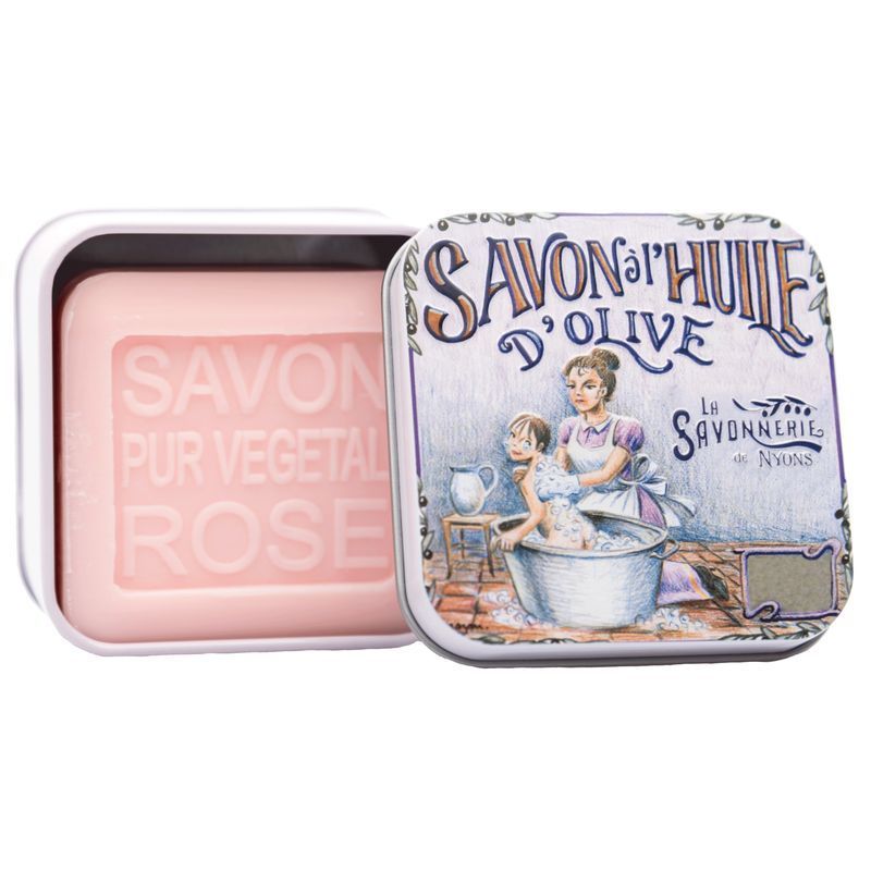 La Savonnerie de Nyons - Coffret métal avec savon - La salle de bain