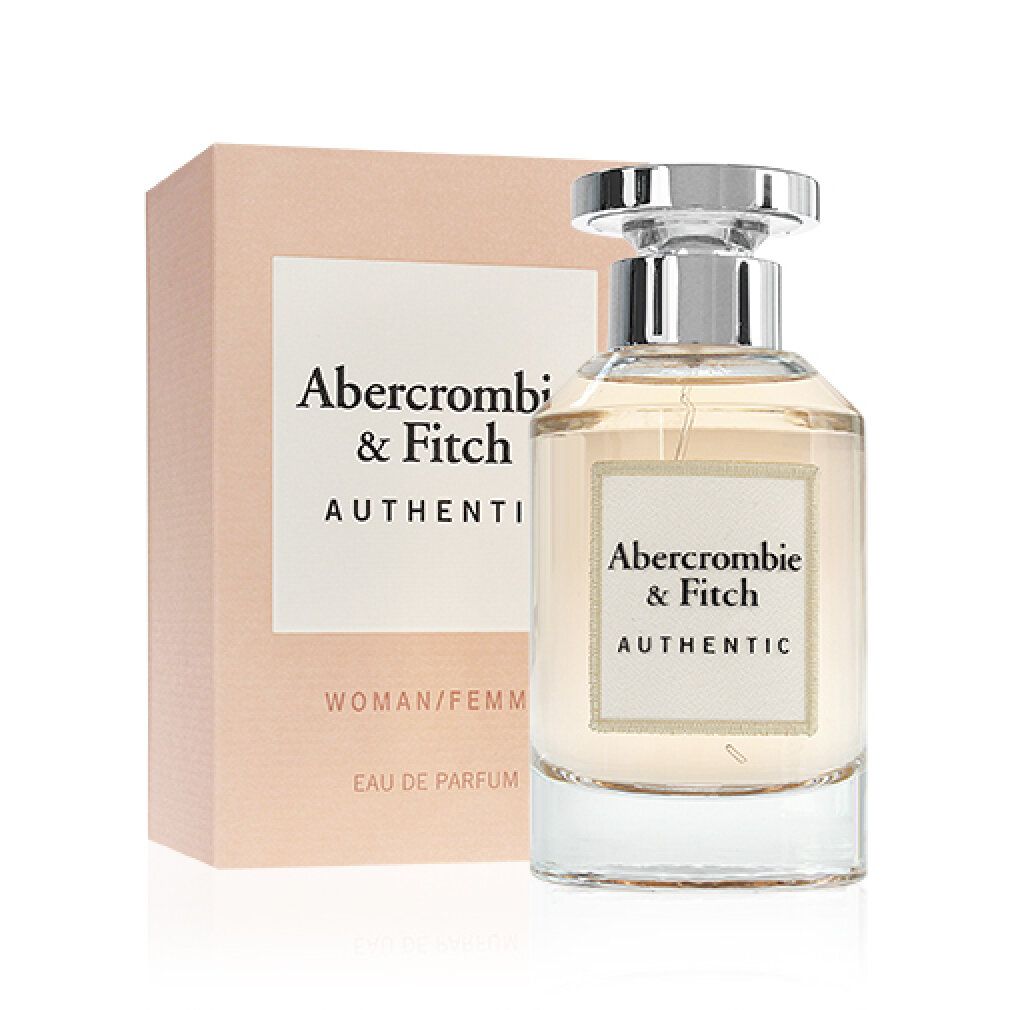 Abercrombie & Fitch Authentic Eau de Parfum pour femme avec boîte.