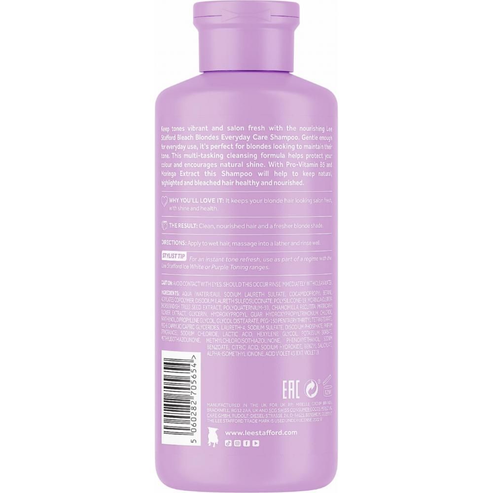 LEE STAFFORD Bleach Blondes Dagelijkse Verzorging-Shampoo voor normaal en blond haar
