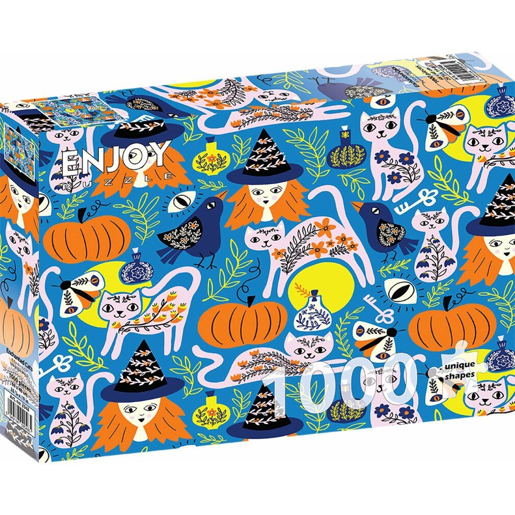 enjoy Puzzle Enchanted Cats 1000 pièces