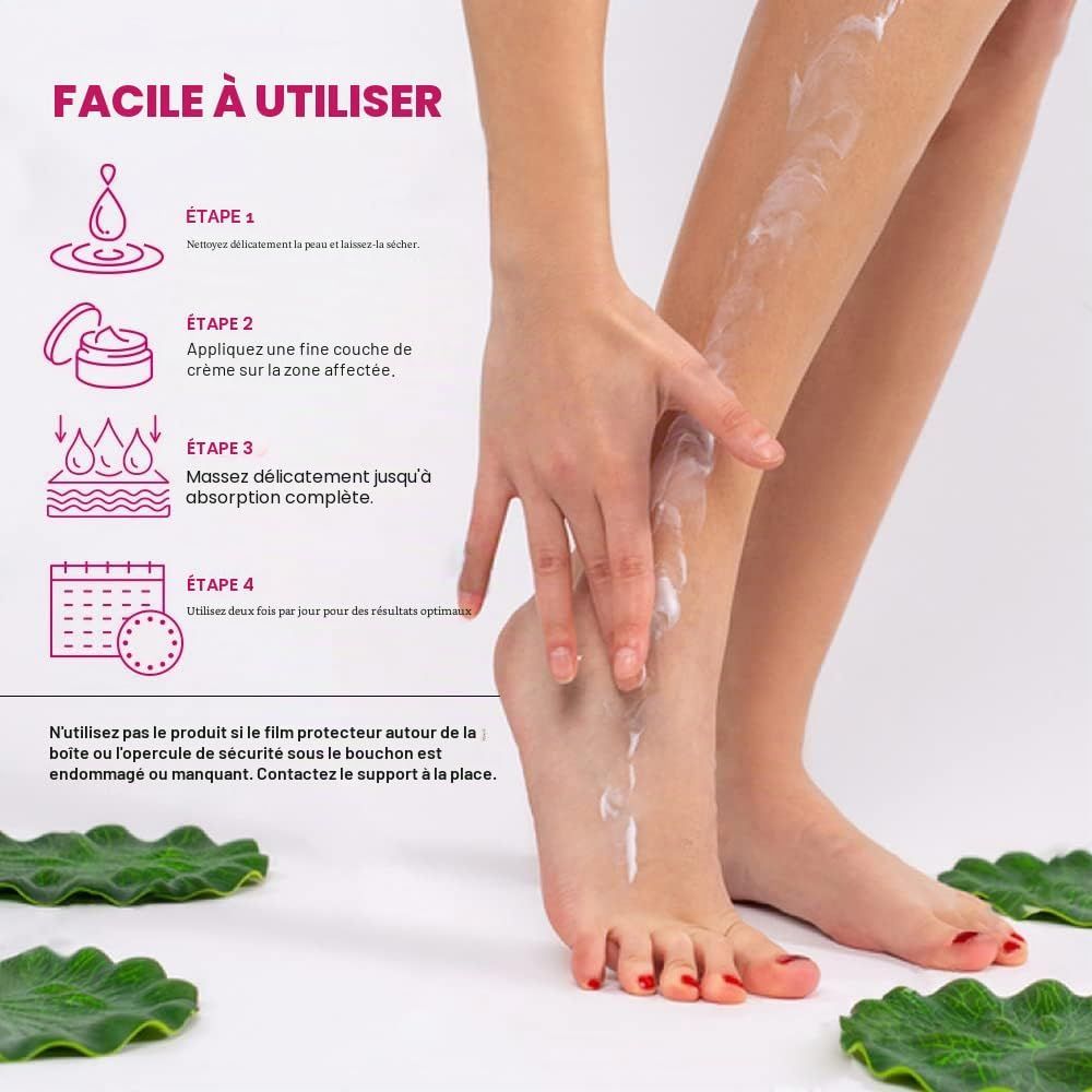 ENVISHA Crème à l'Urée 42 Pour Cent pour les Pieds